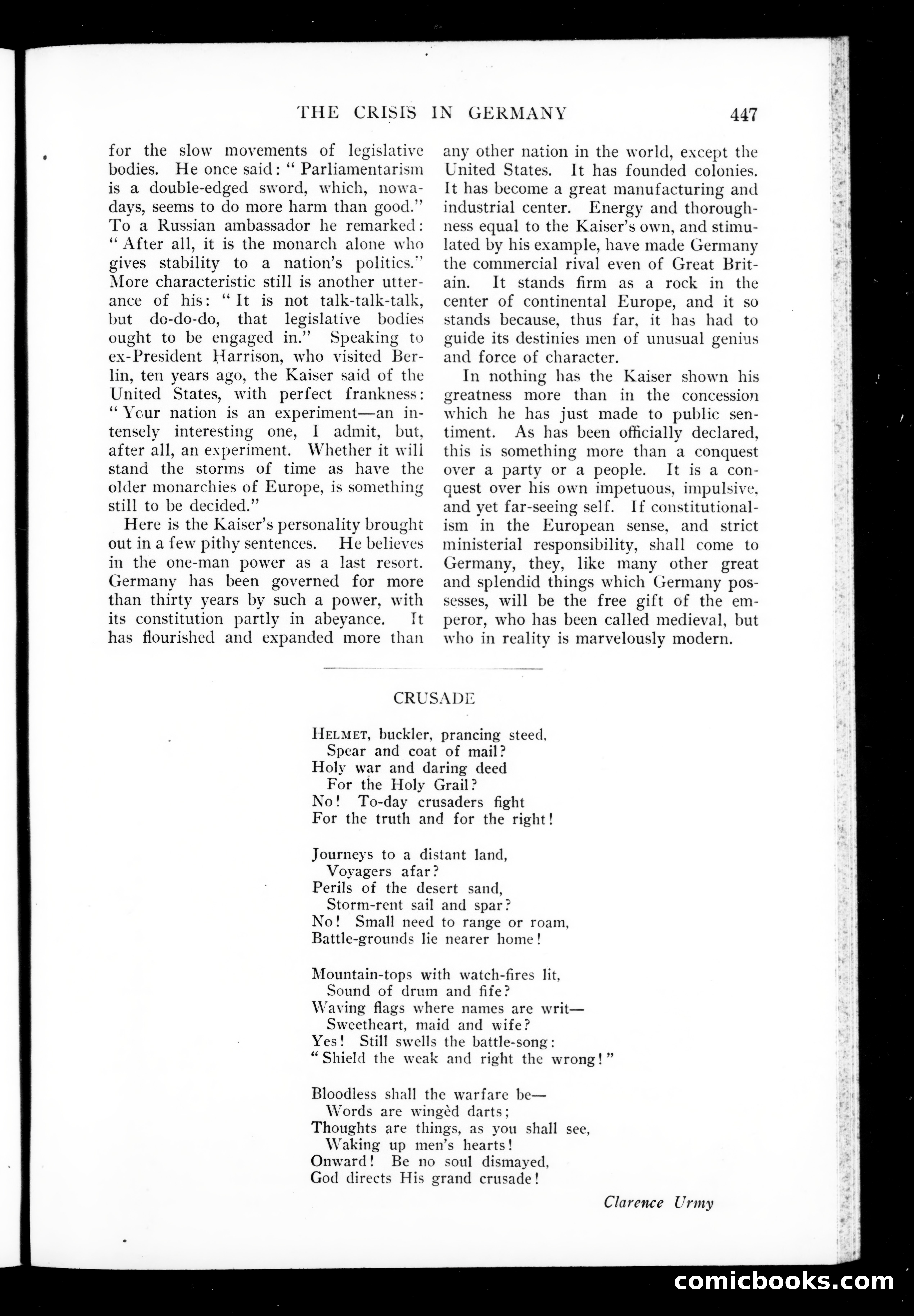 Munsey's Magazine, January 1909 — page 15 of 156