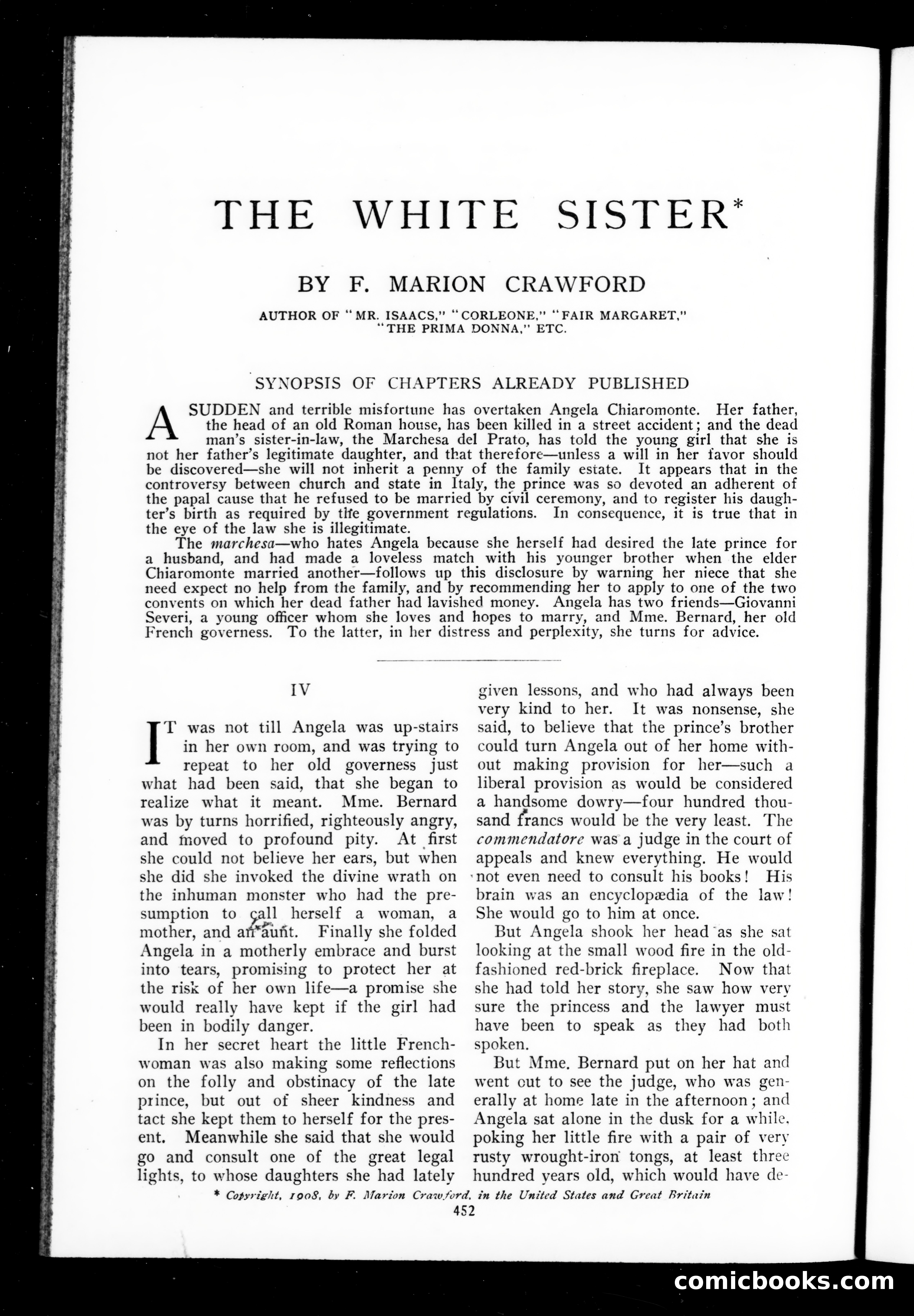 Munsey's Magazine, January 1909 — page 20 of 156