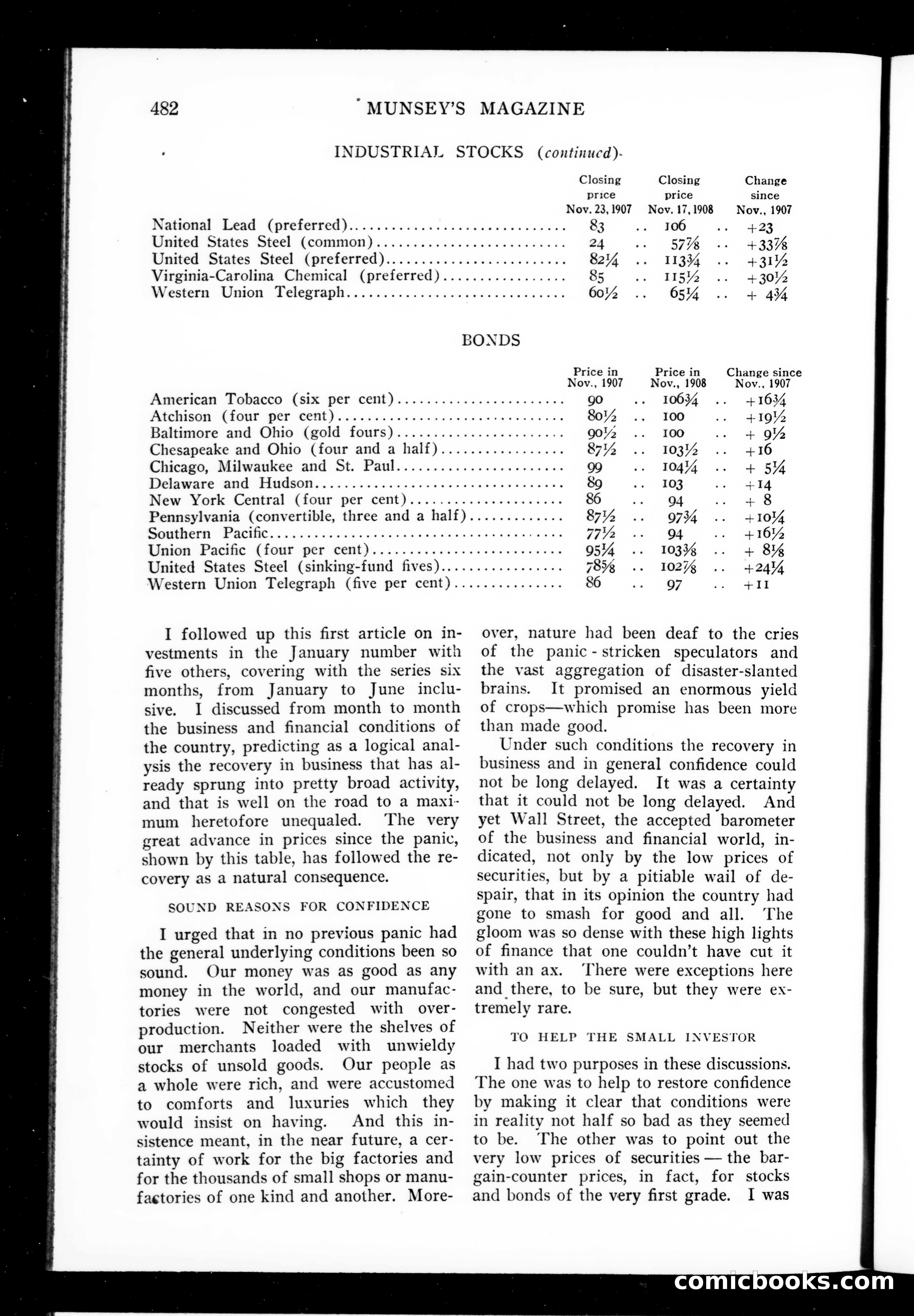 Munsey's Magazine, January 1909 — page 50 of 156