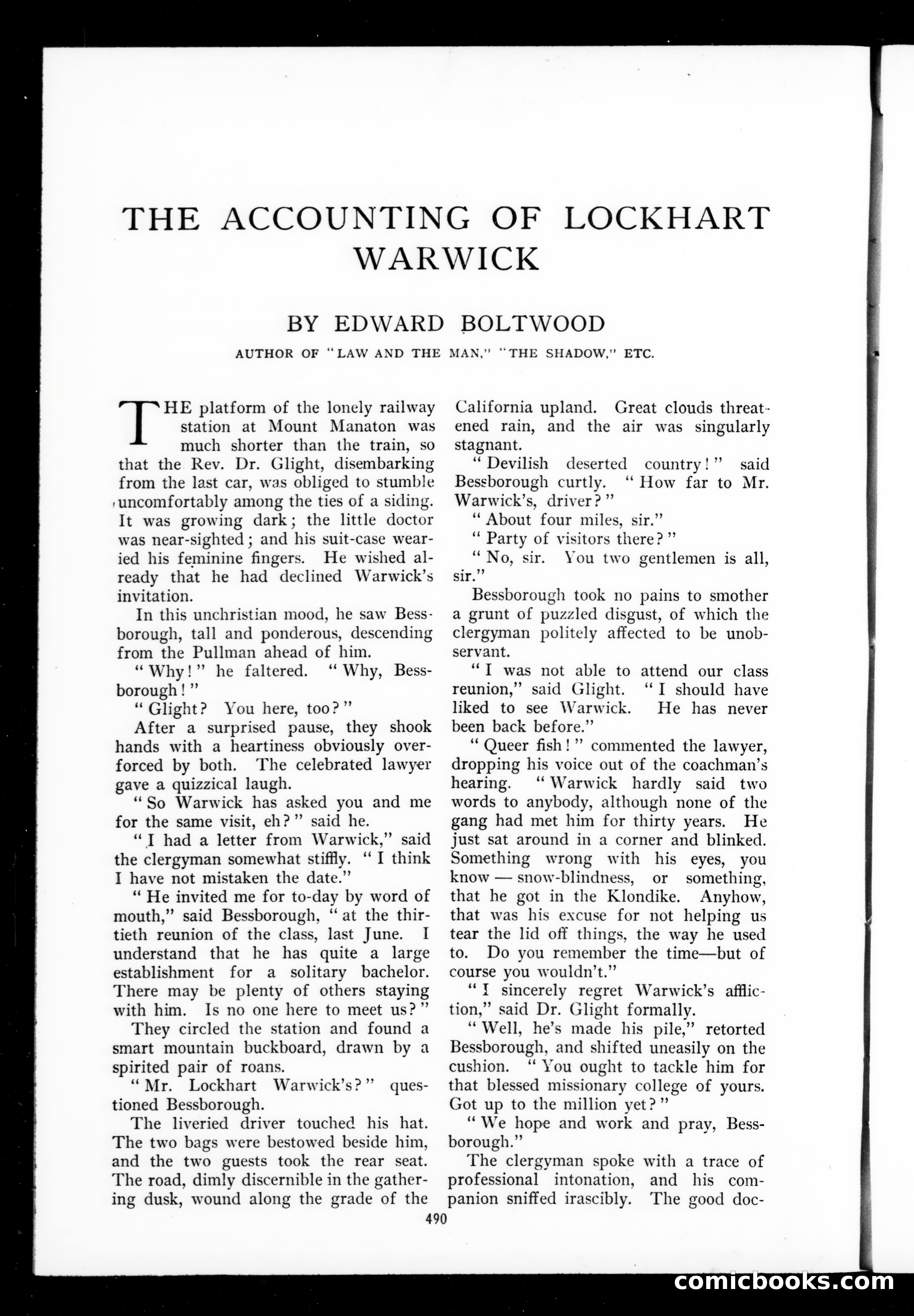 Munsey's Magazine, January 1909 — page 58 of 156