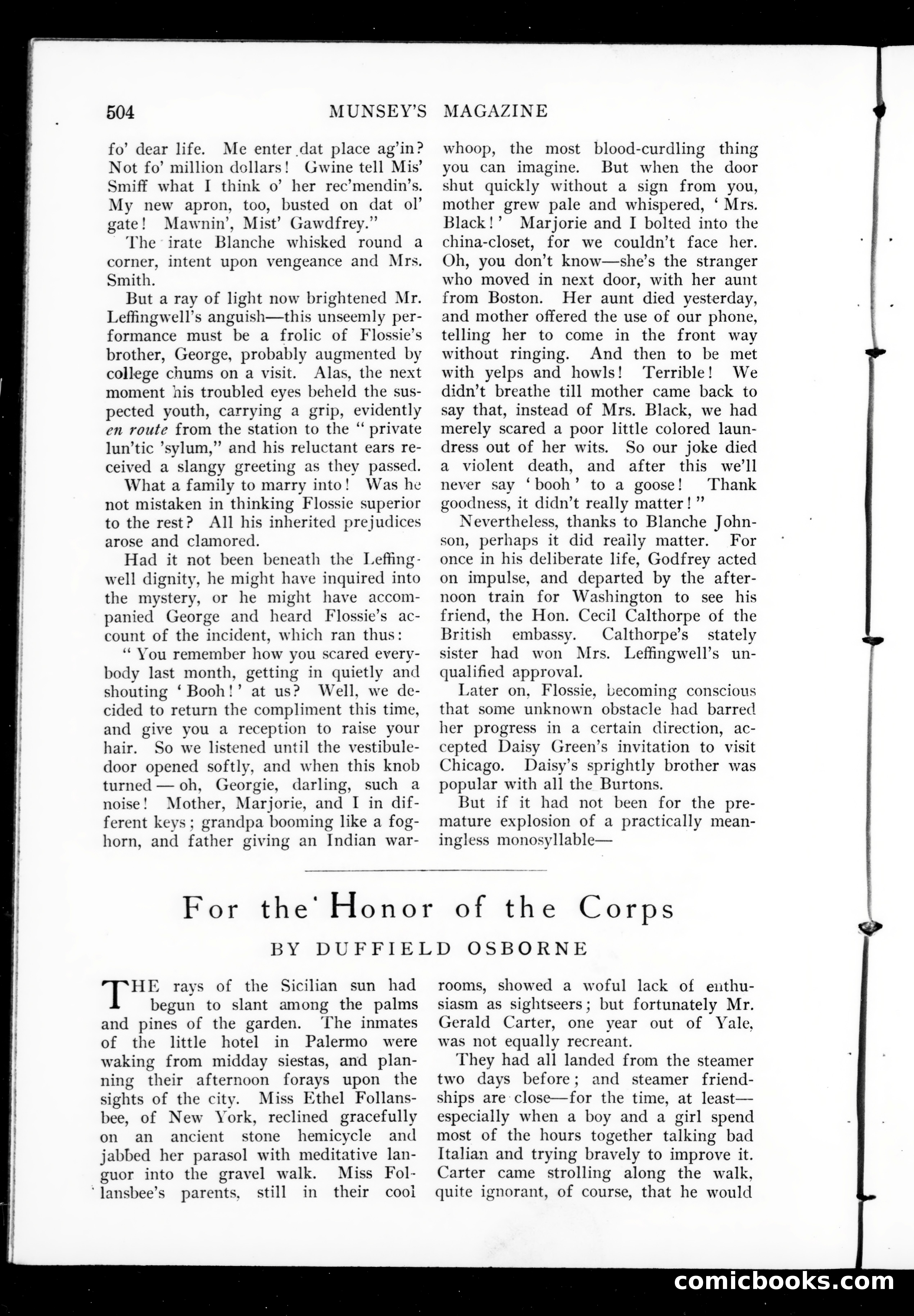 Munsey's Magazine, January 1909 — page 74 of 156