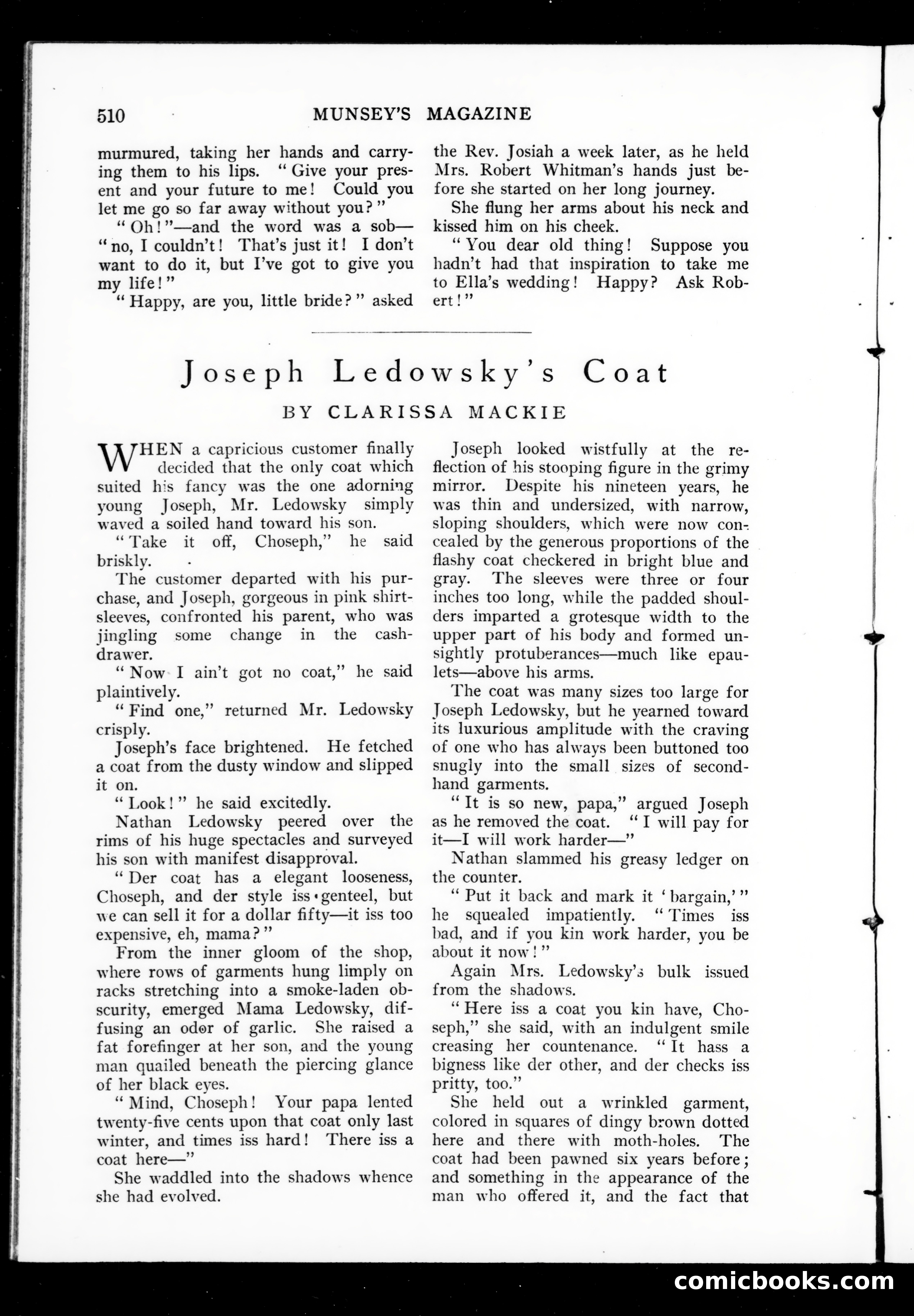 Munsey's Magazine, January 1909 — page 80 of 156