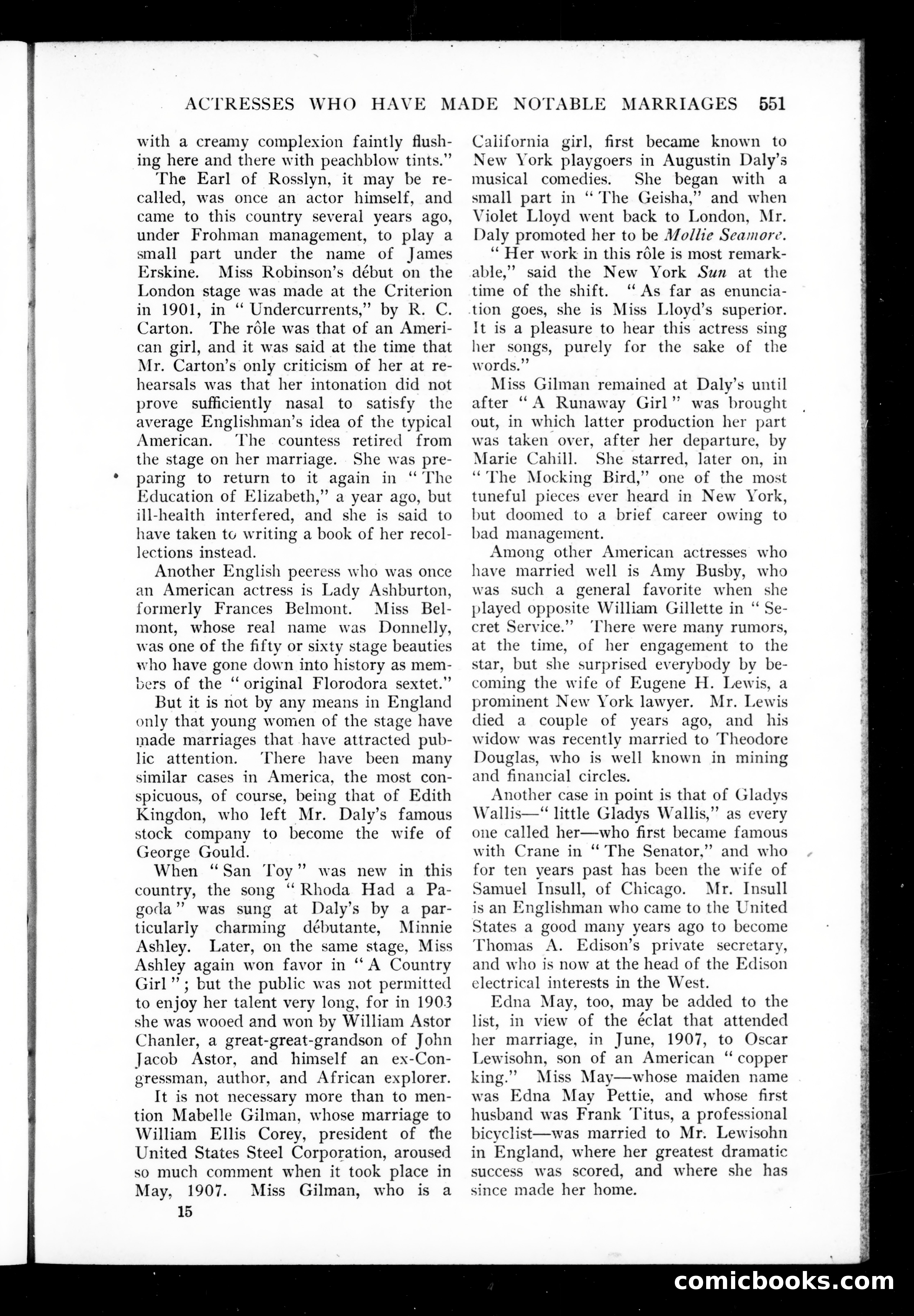 Munsey's Magazine, January 1909 — page 121 of 156
