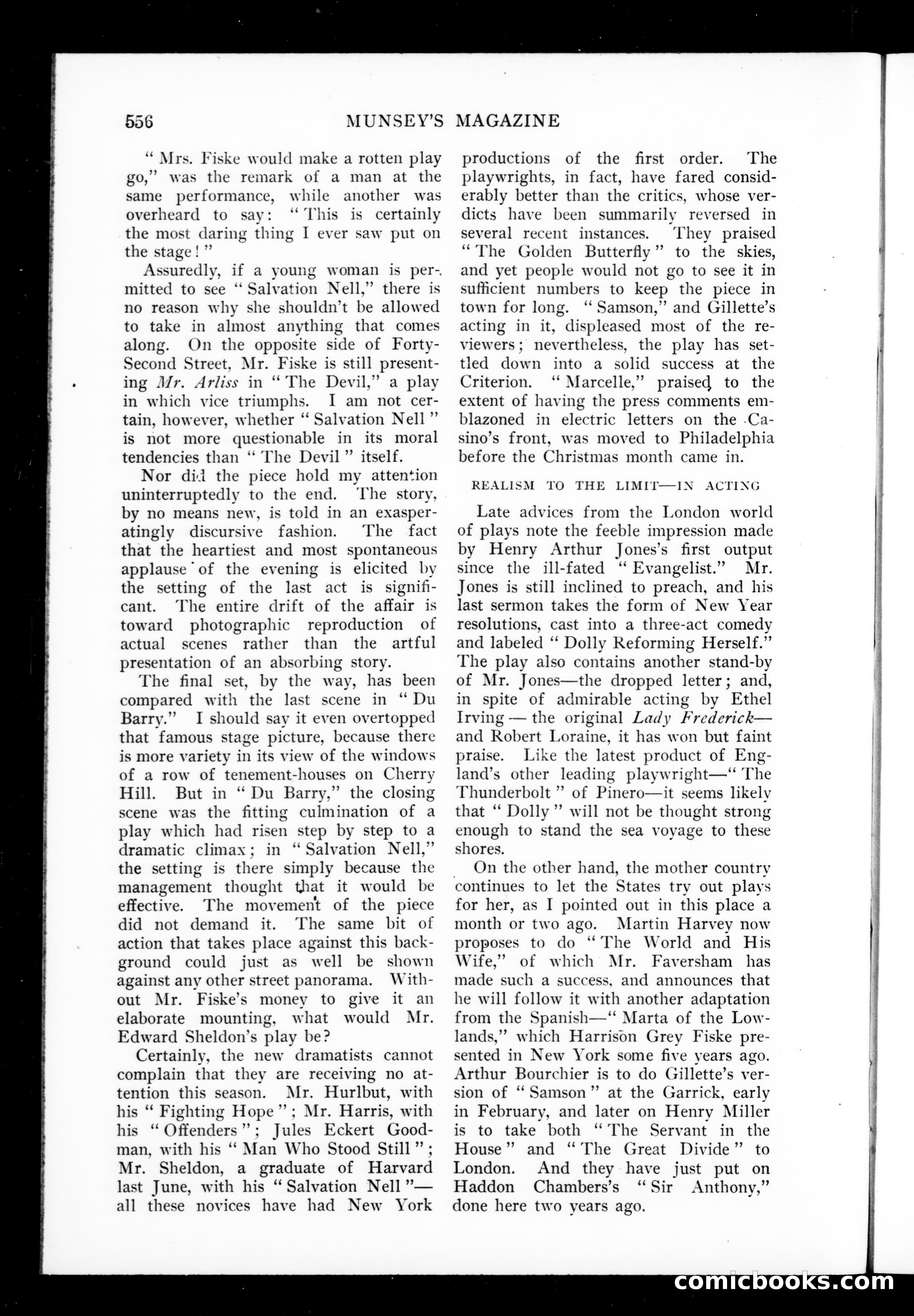 Munsey's Magazine, January 1909 — page 126 of 156