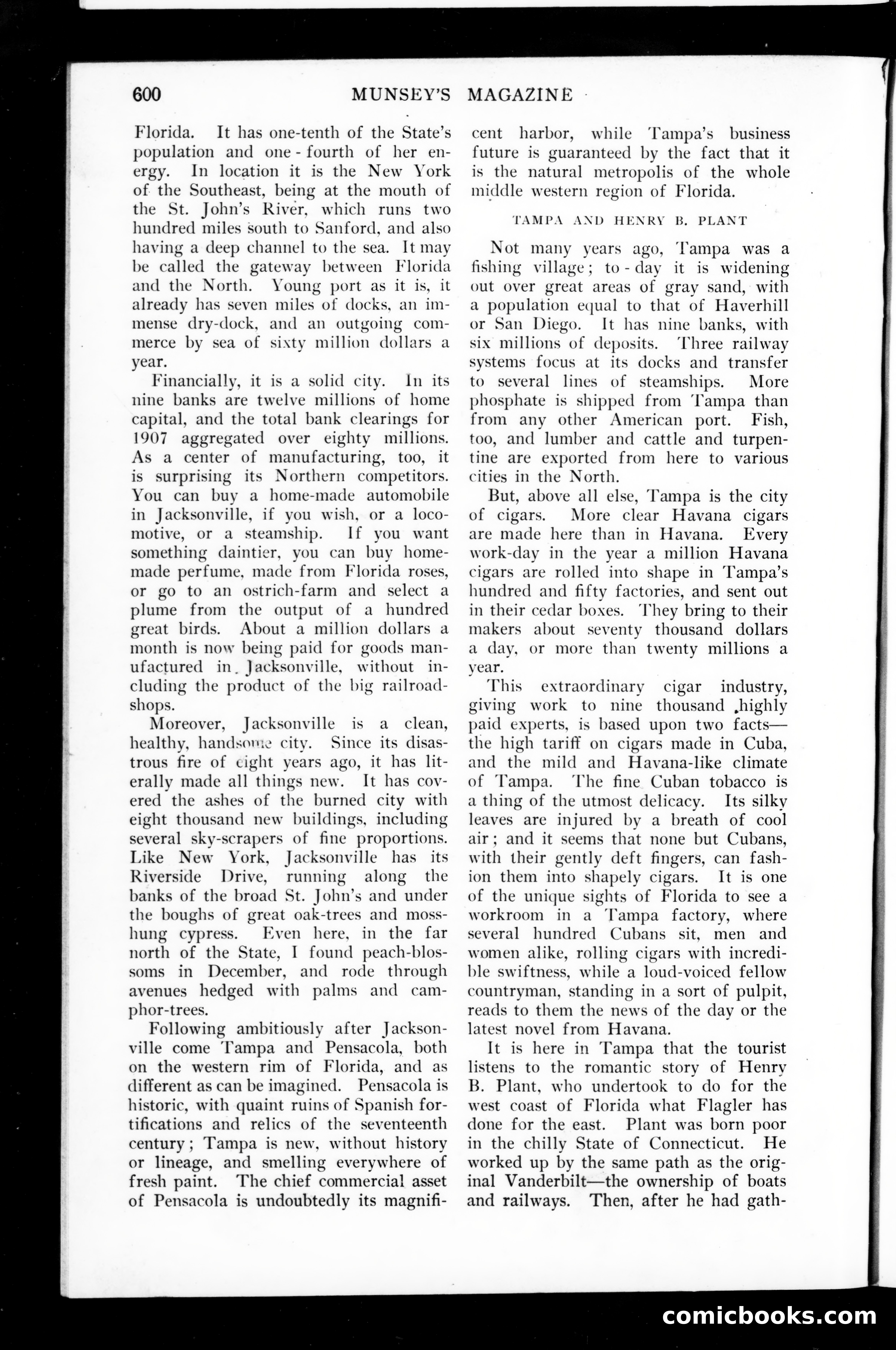 Munsey's Magazine, February 1909 — page 14 of 152