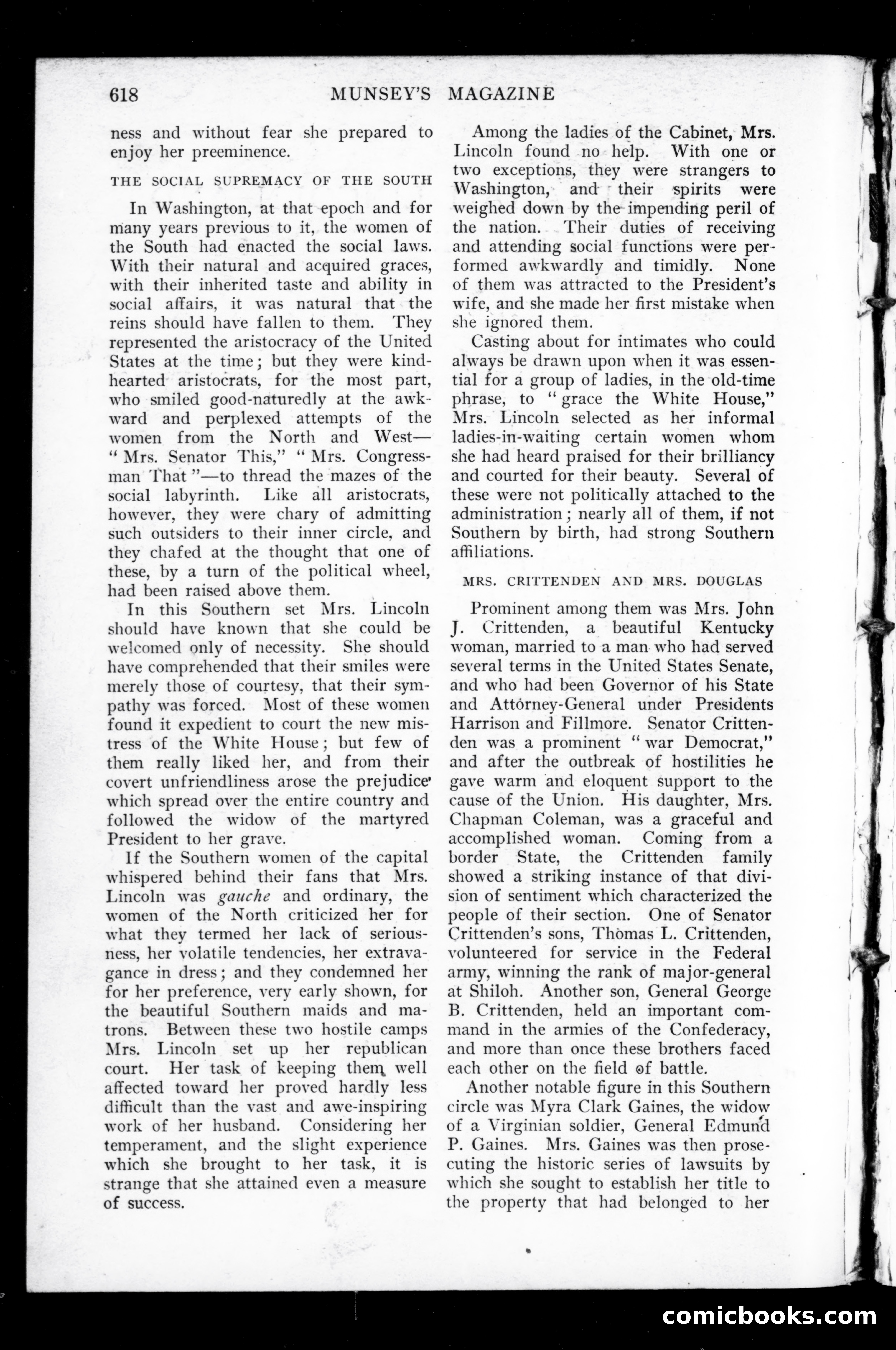 Munsey's Magazine, February 1909 — page 32 of 152
