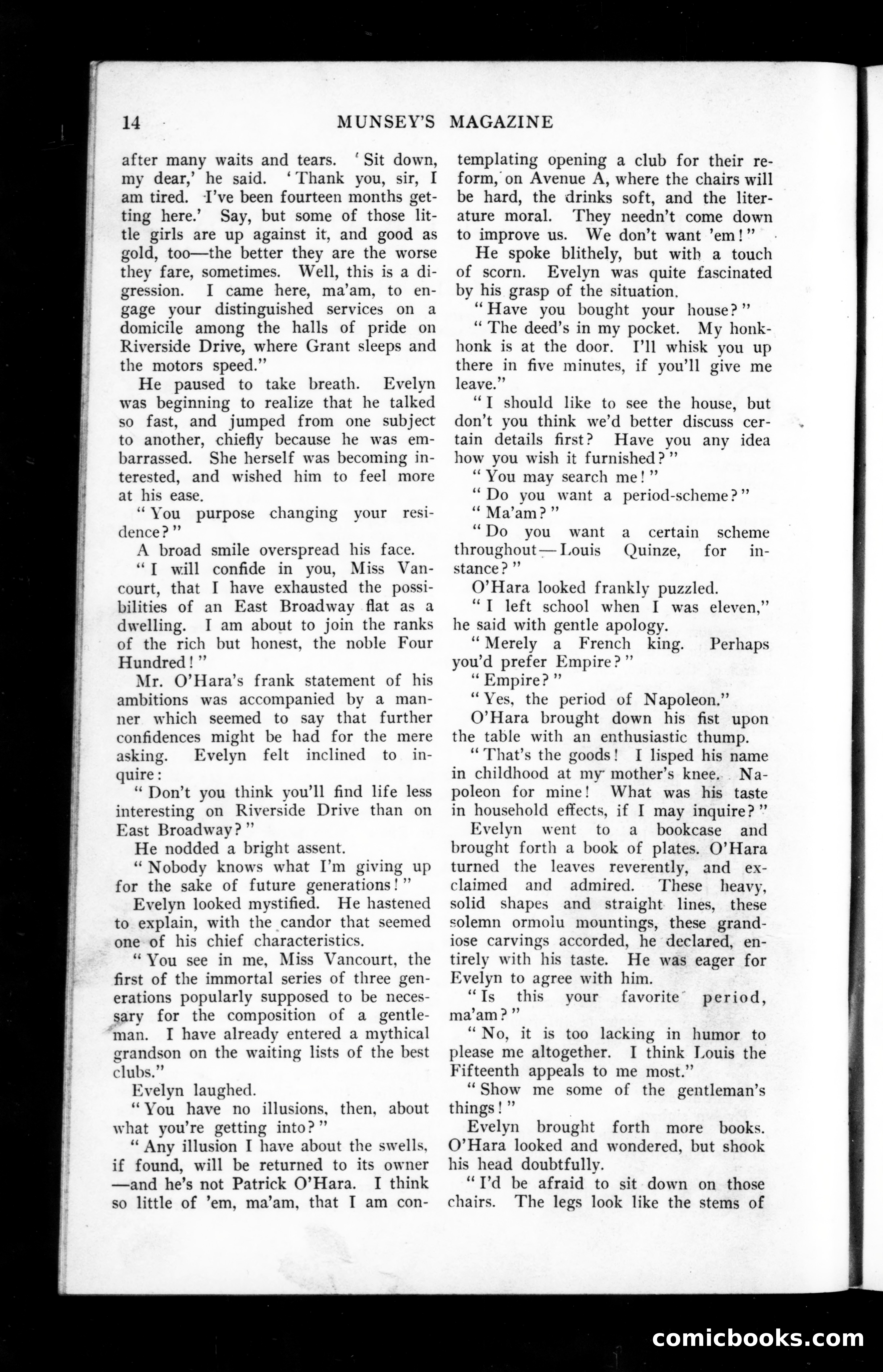 Munsey's Magazine, April 1910 — page 12 of 144