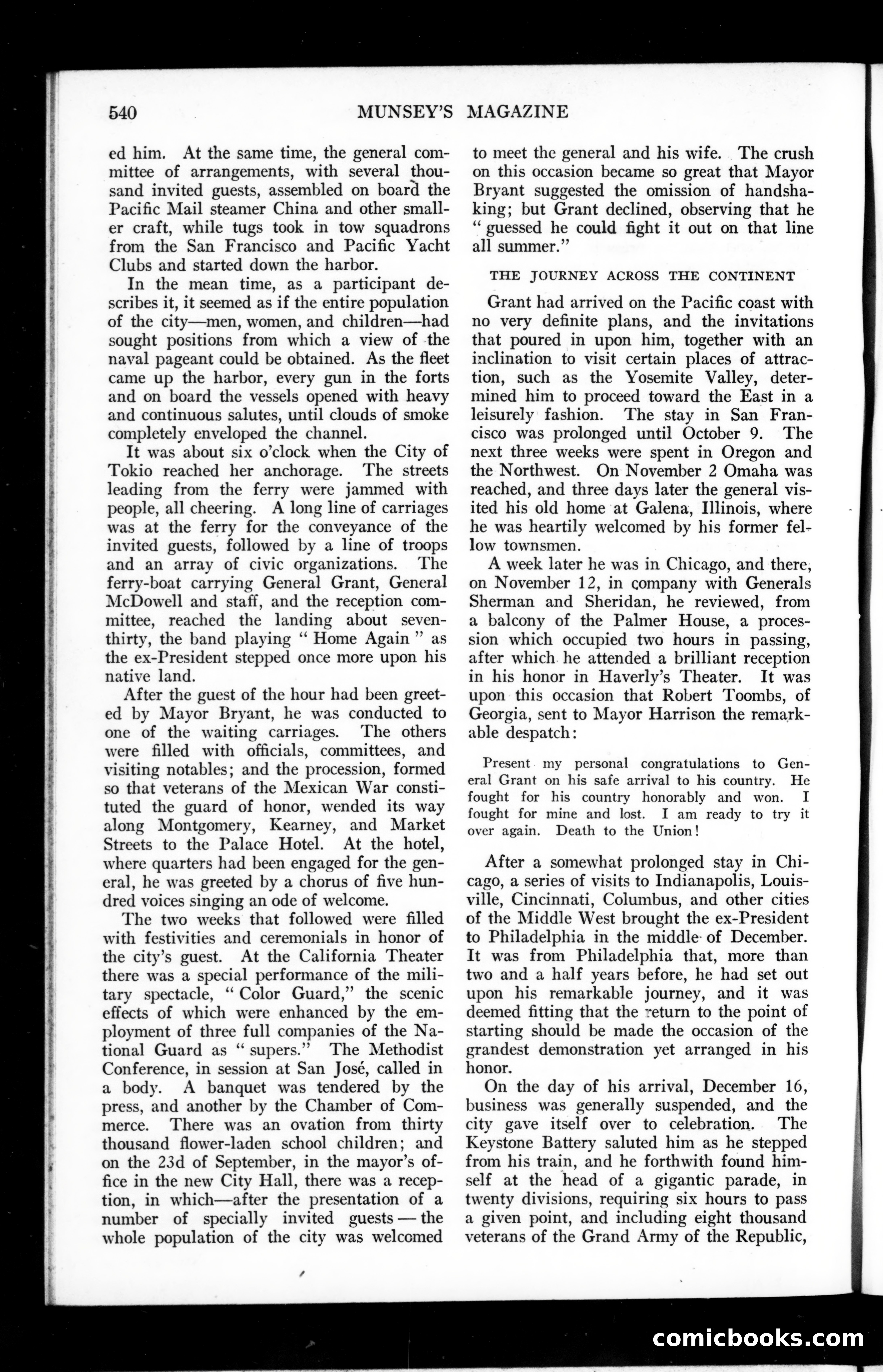 Munsey's Magazine, July 1910 — page 106 of 148