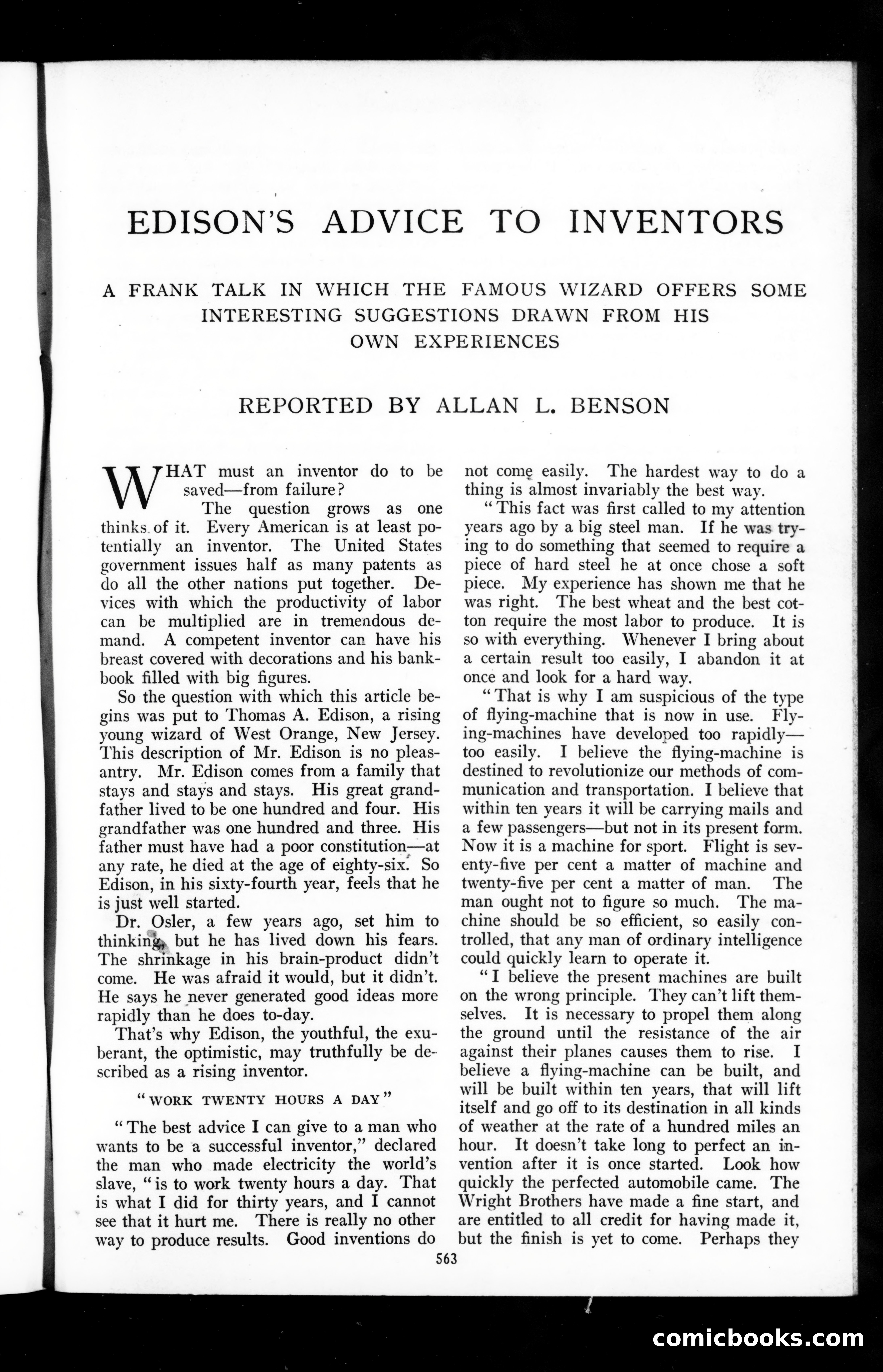 Munsey's Magazine, July 1910 — page 129 of 148