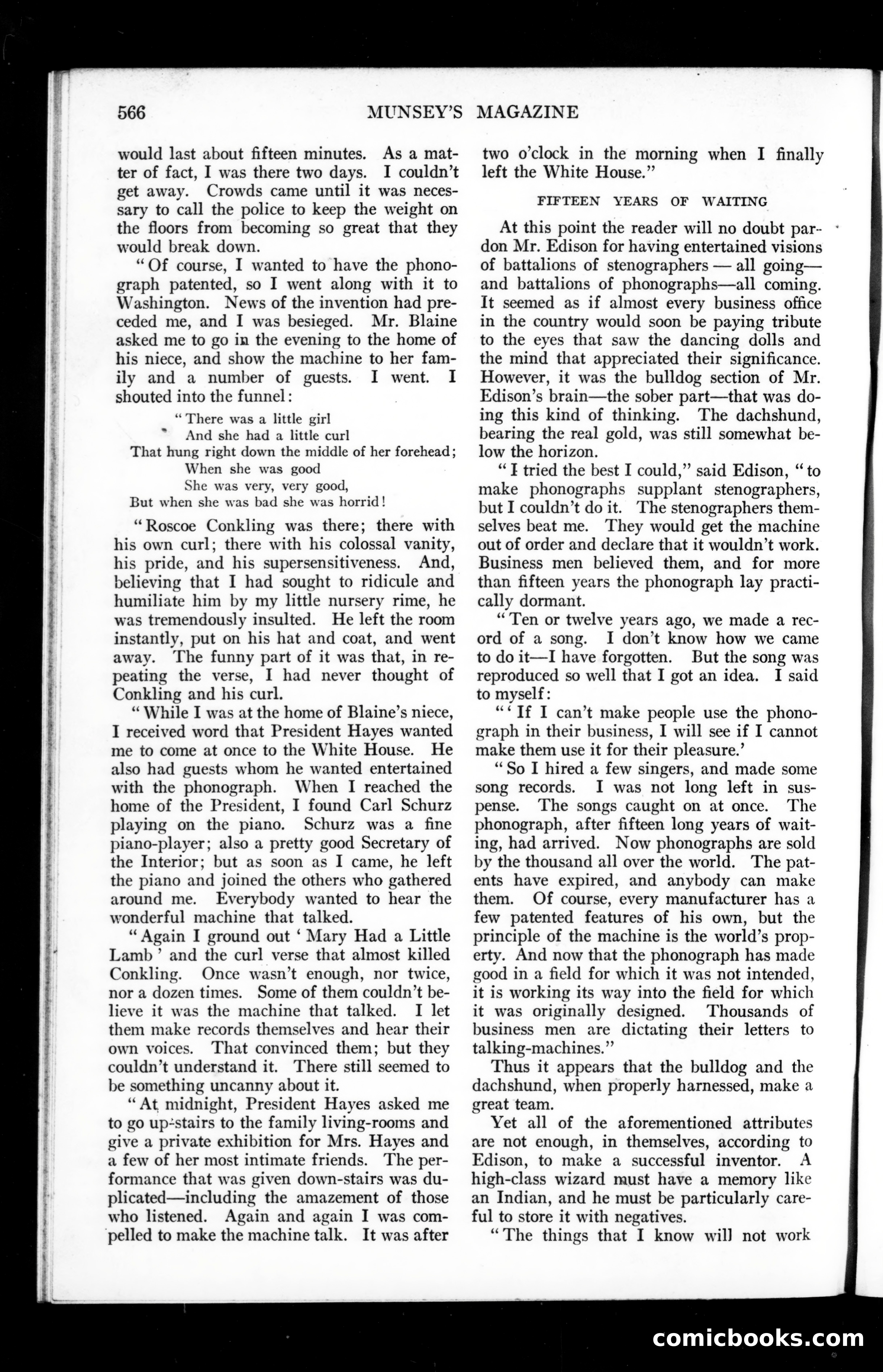 Munsey's Magazine, July 1910 — page 132 of 148