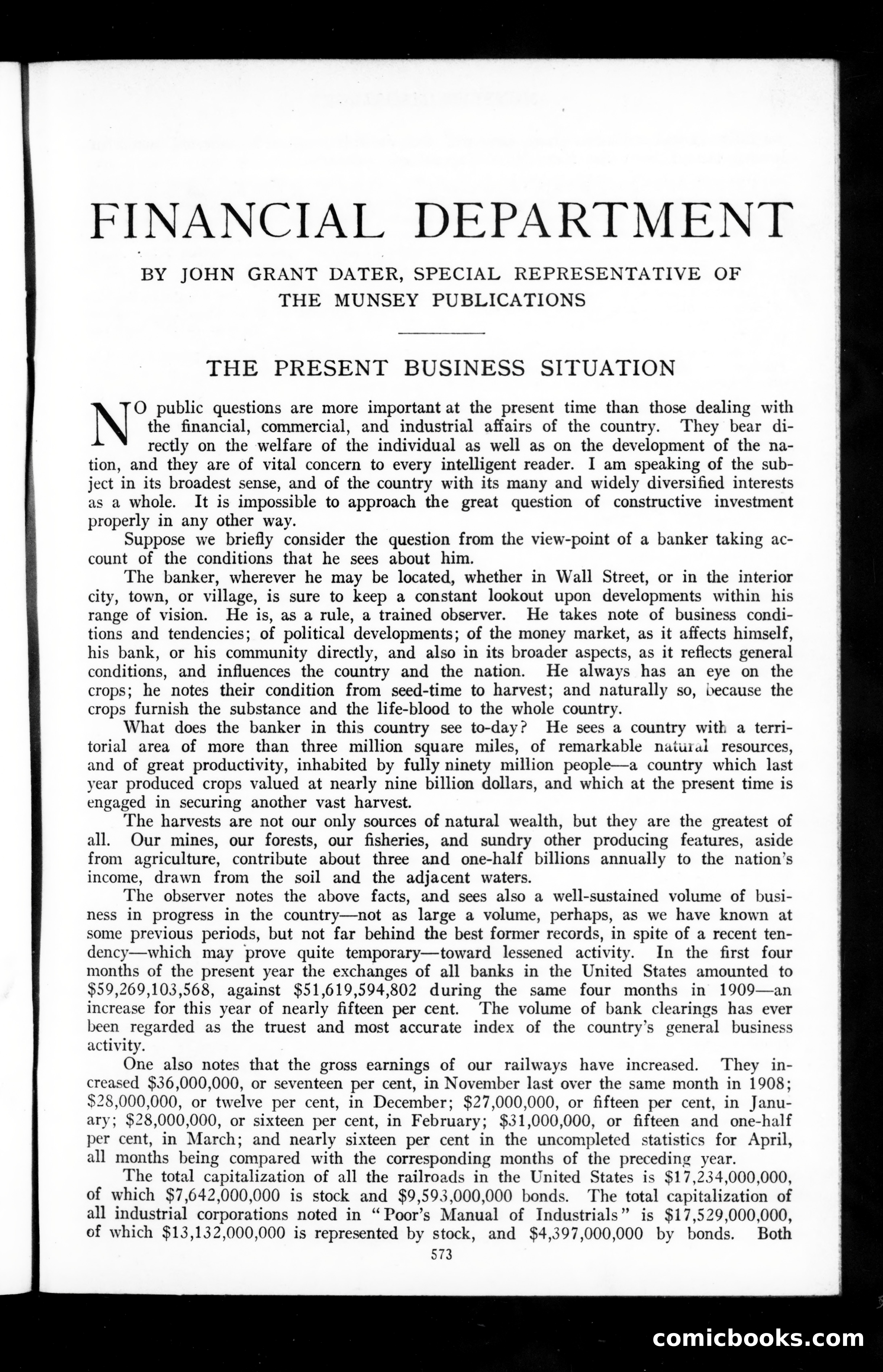 Munsey's Magazine, July 1910 — page 139 of 148