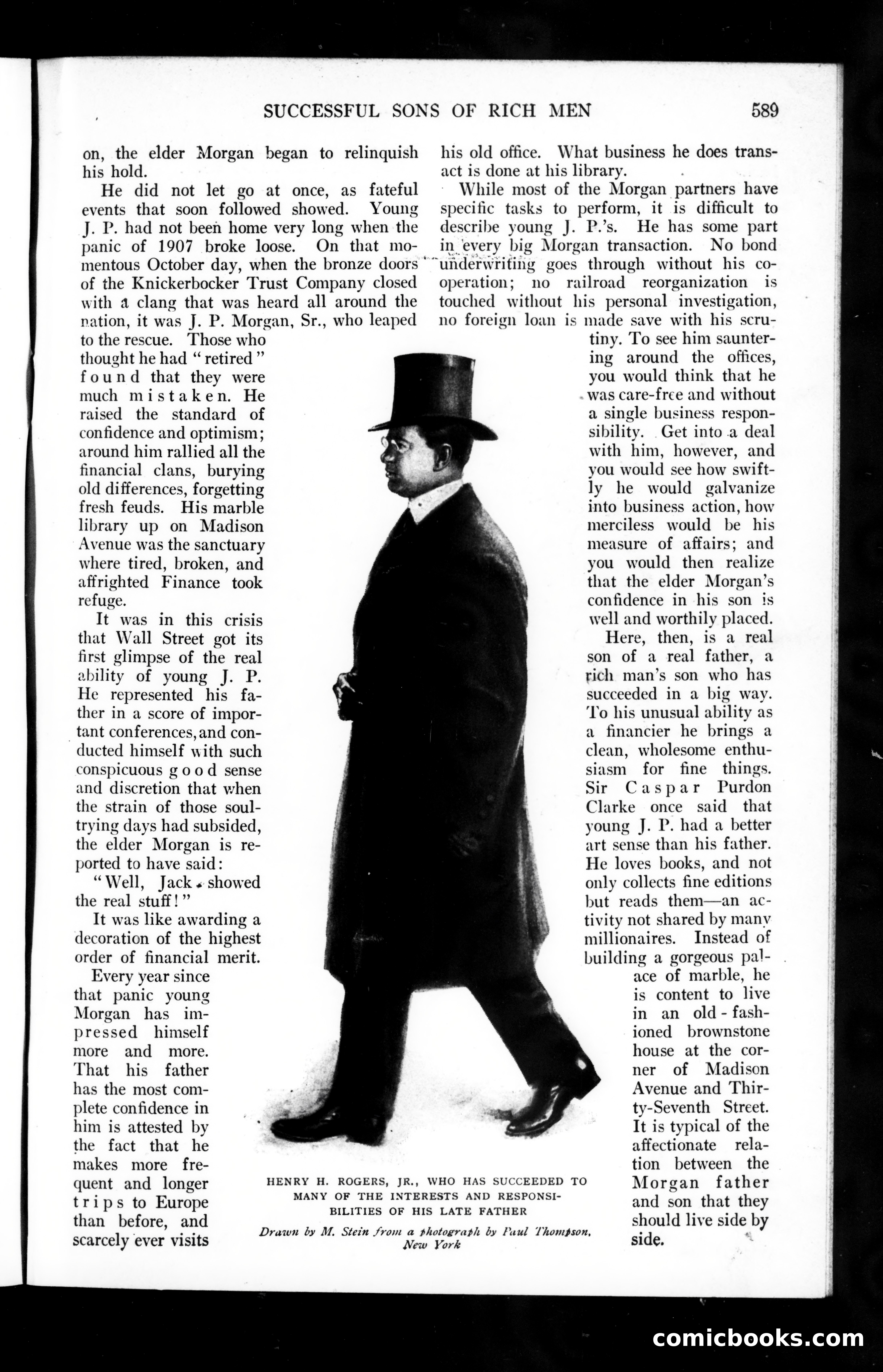 Munsey's Magazine, August 1910 — page 9 of 148