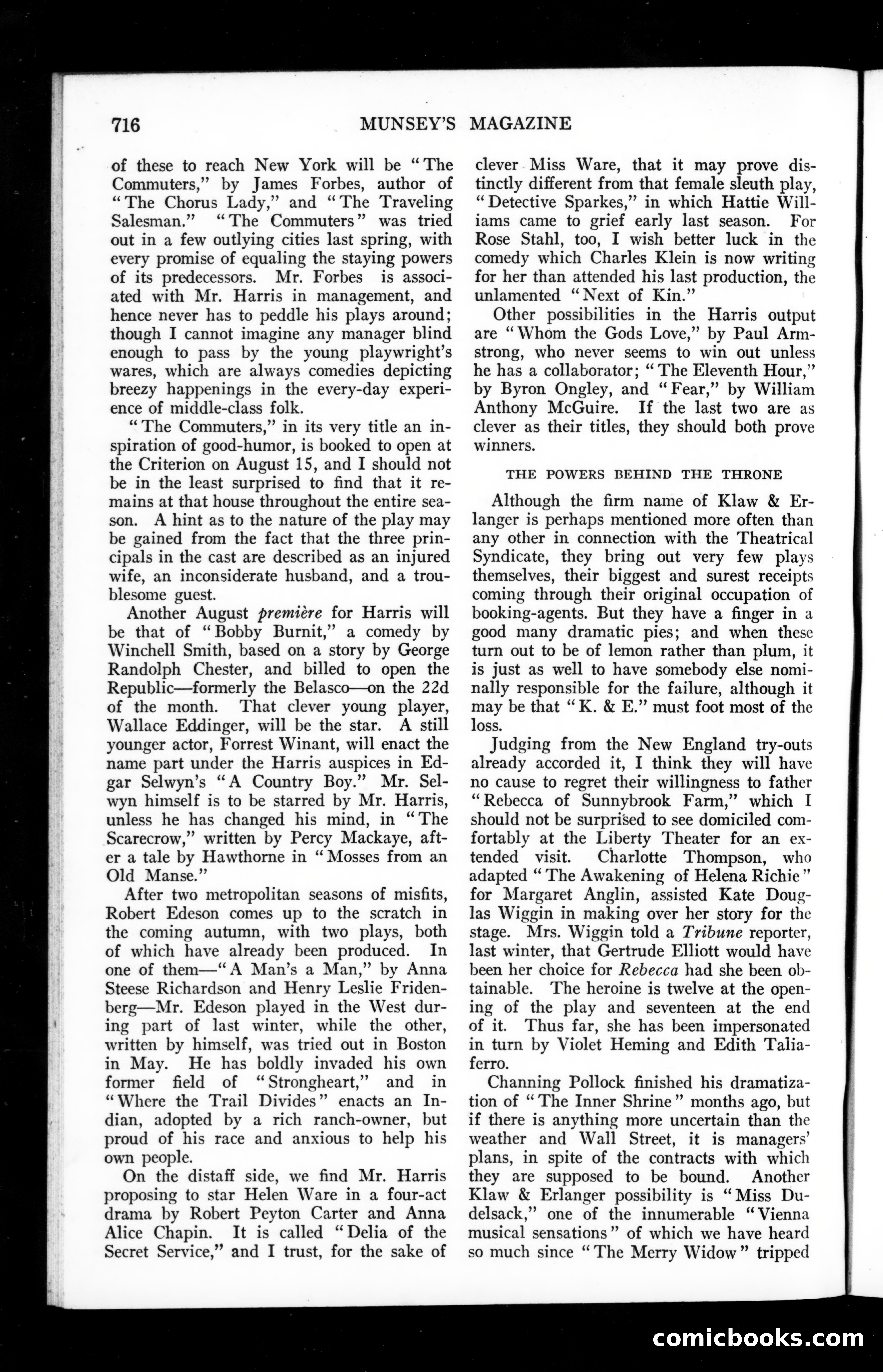 Munsey's Magazine, August 1910 — page 136 of 148