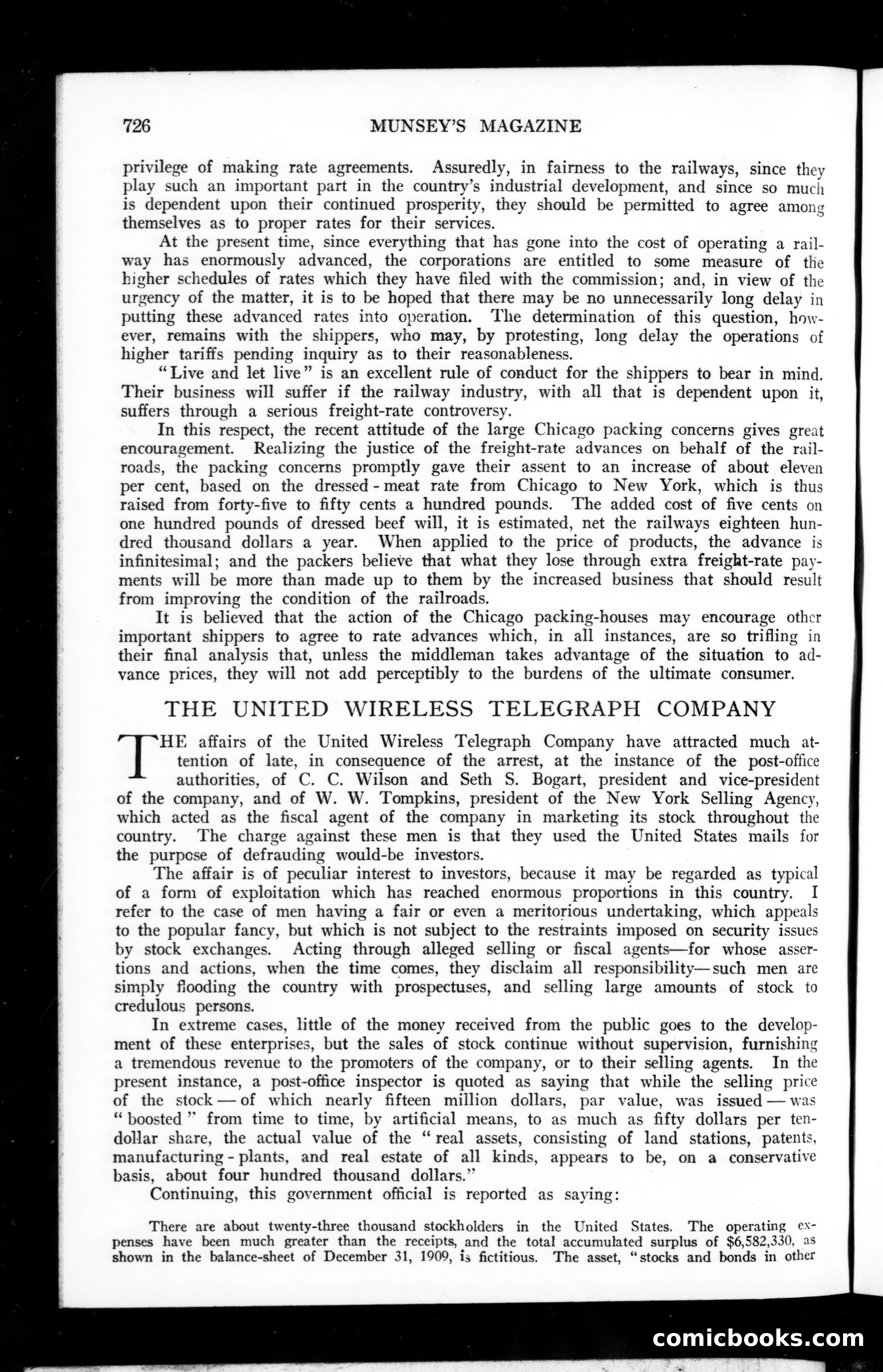 Munsey's Magazine, August 1910 — page 146 of 148