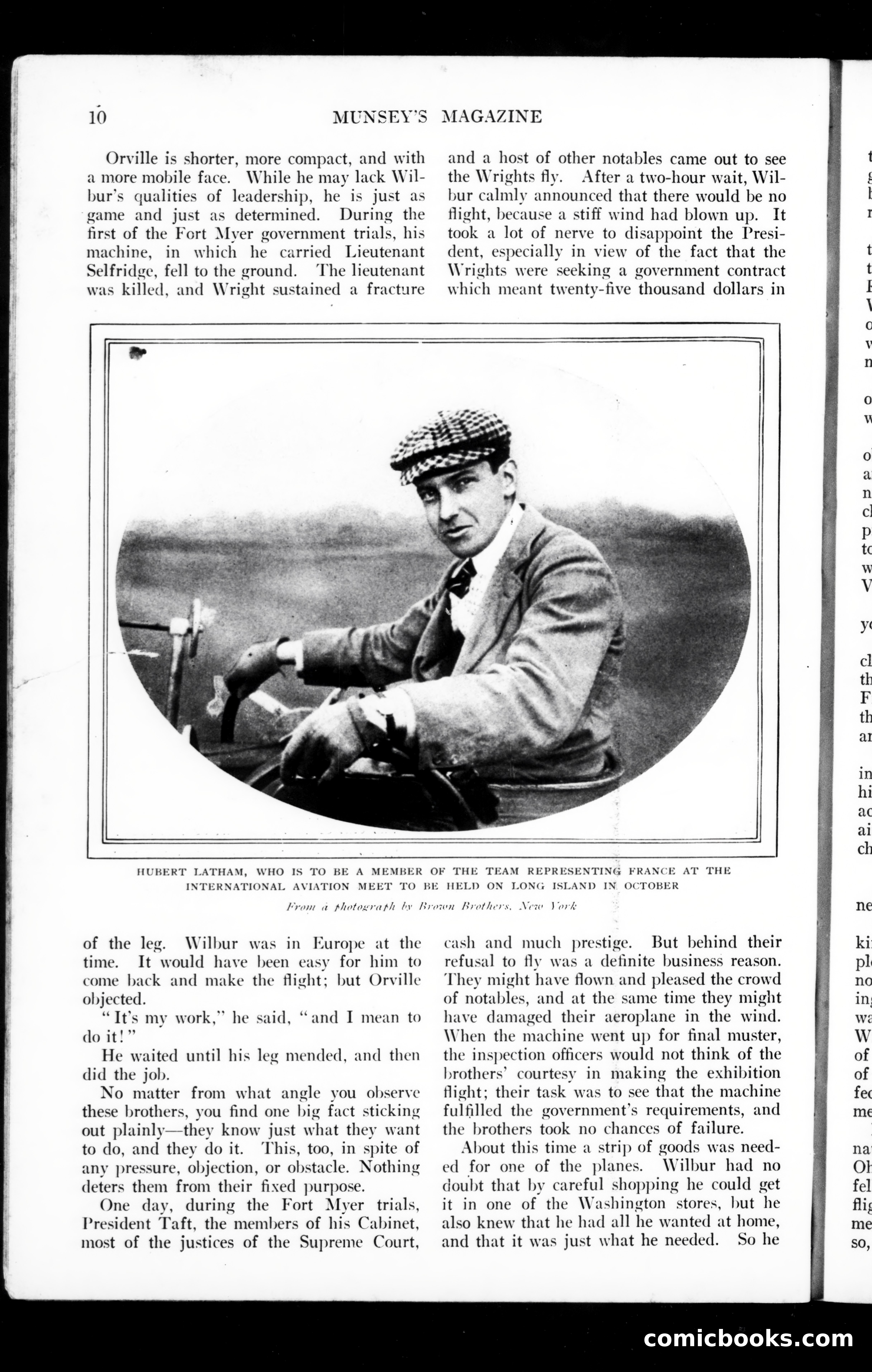 Munsey's Magazine, October 1910 — page 8 of 146