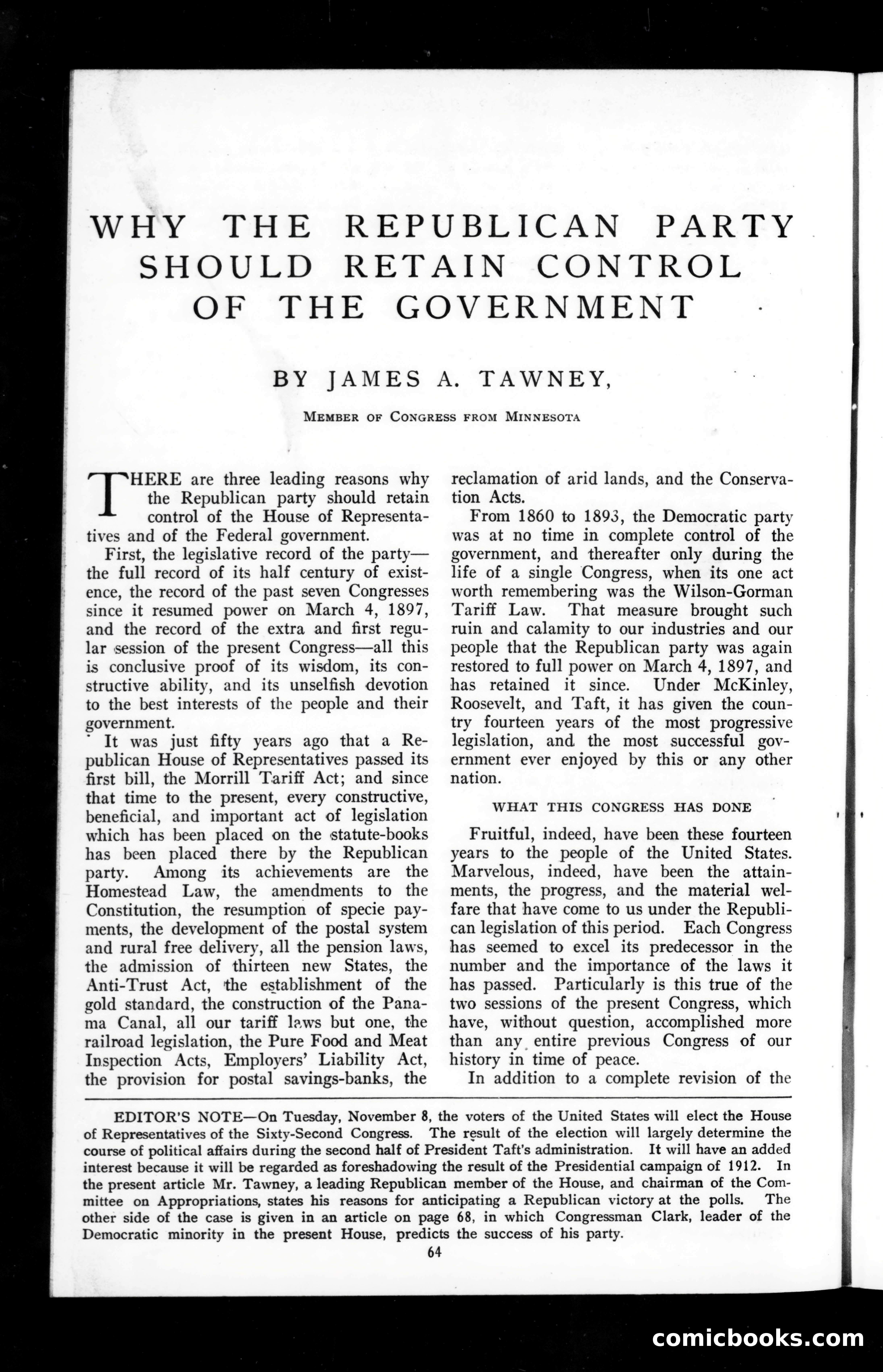 Munsey's Magazine, October 1910 — page 62 of 146