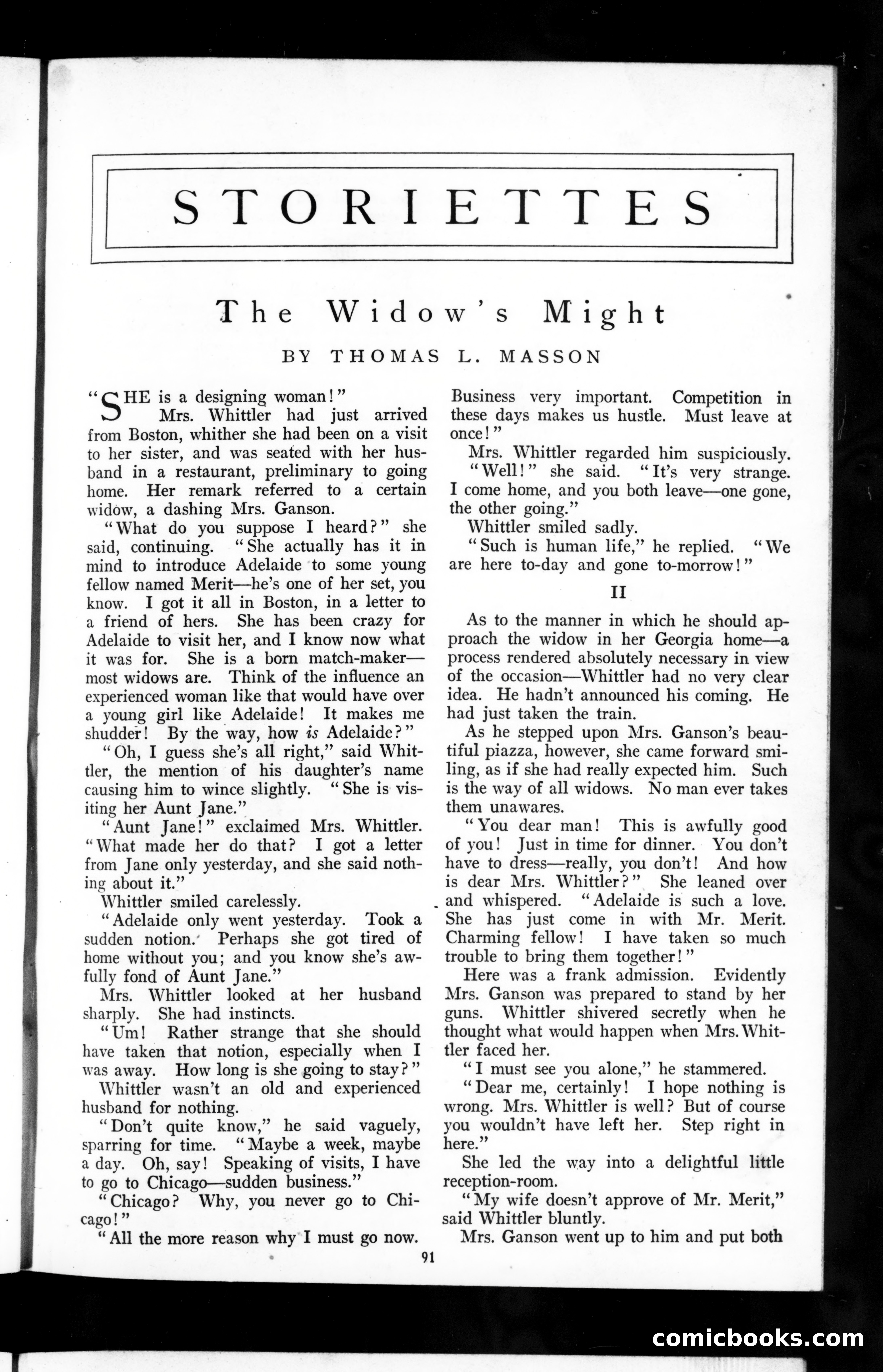 Munsey's Magazine, October 1910 — page 89 of 146