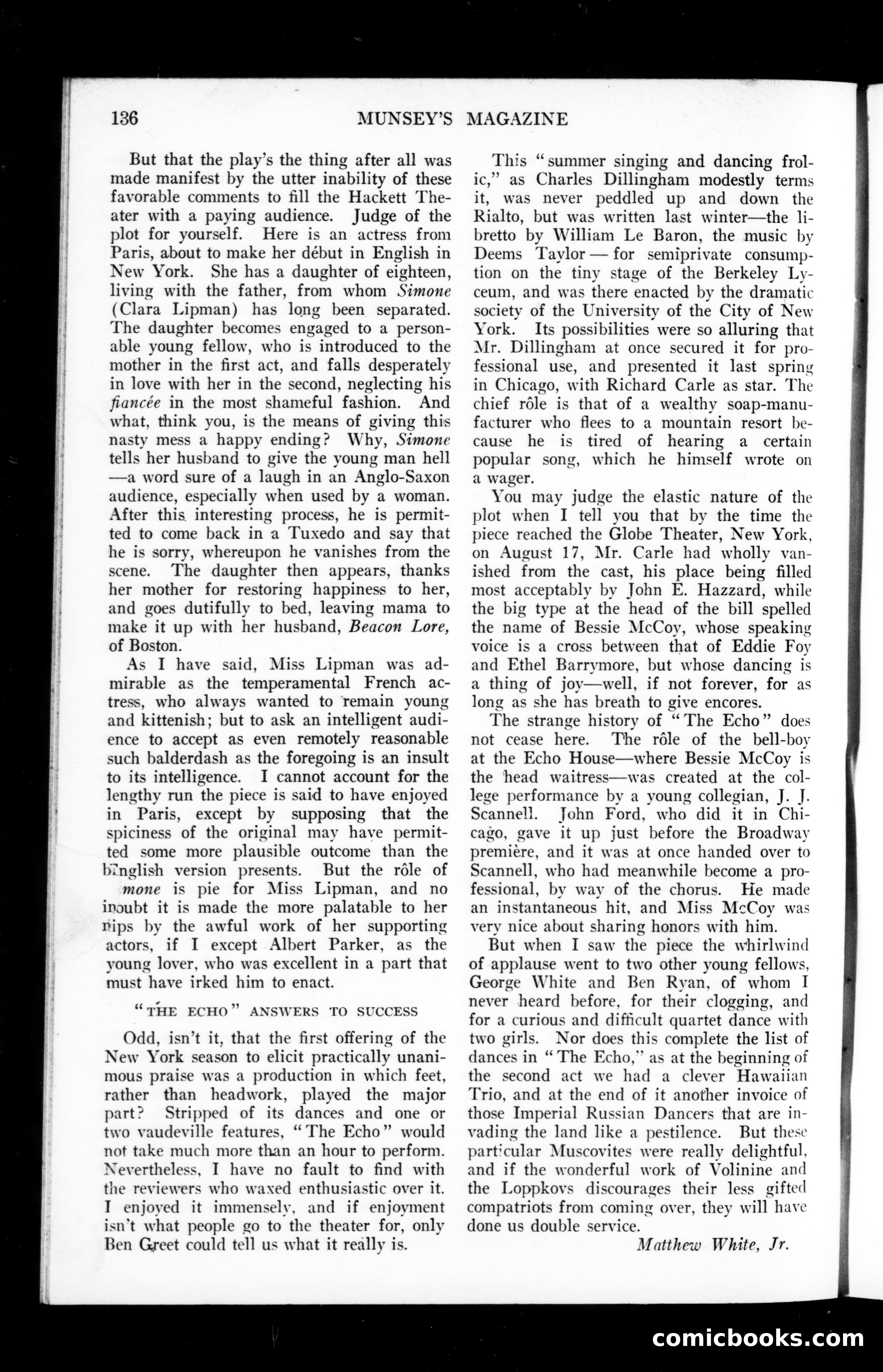 Munsey's Magazine, October 1910 — page 134 of 146