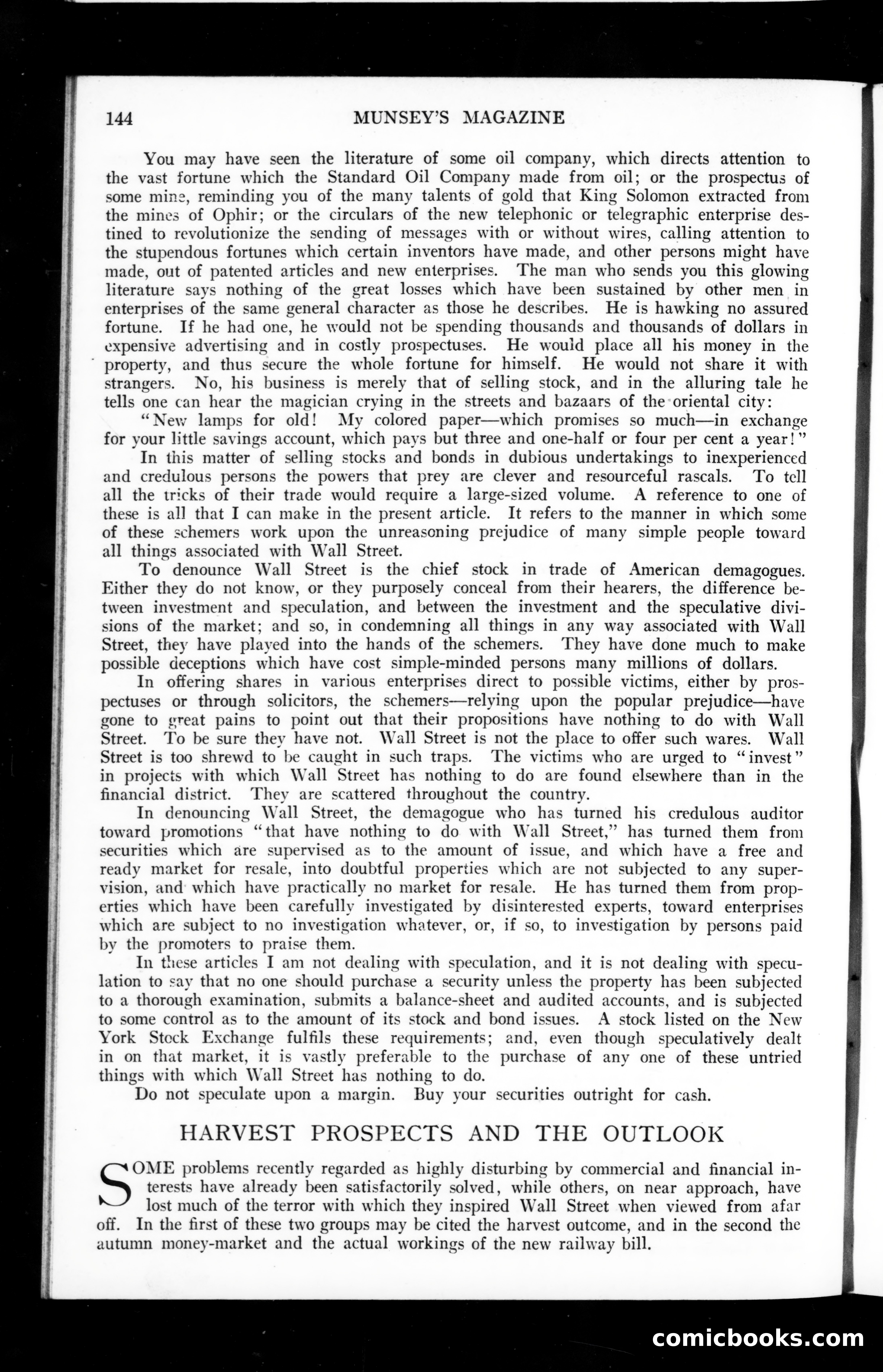 Munsey's Magazine, October 1910 — page 142 of 146
