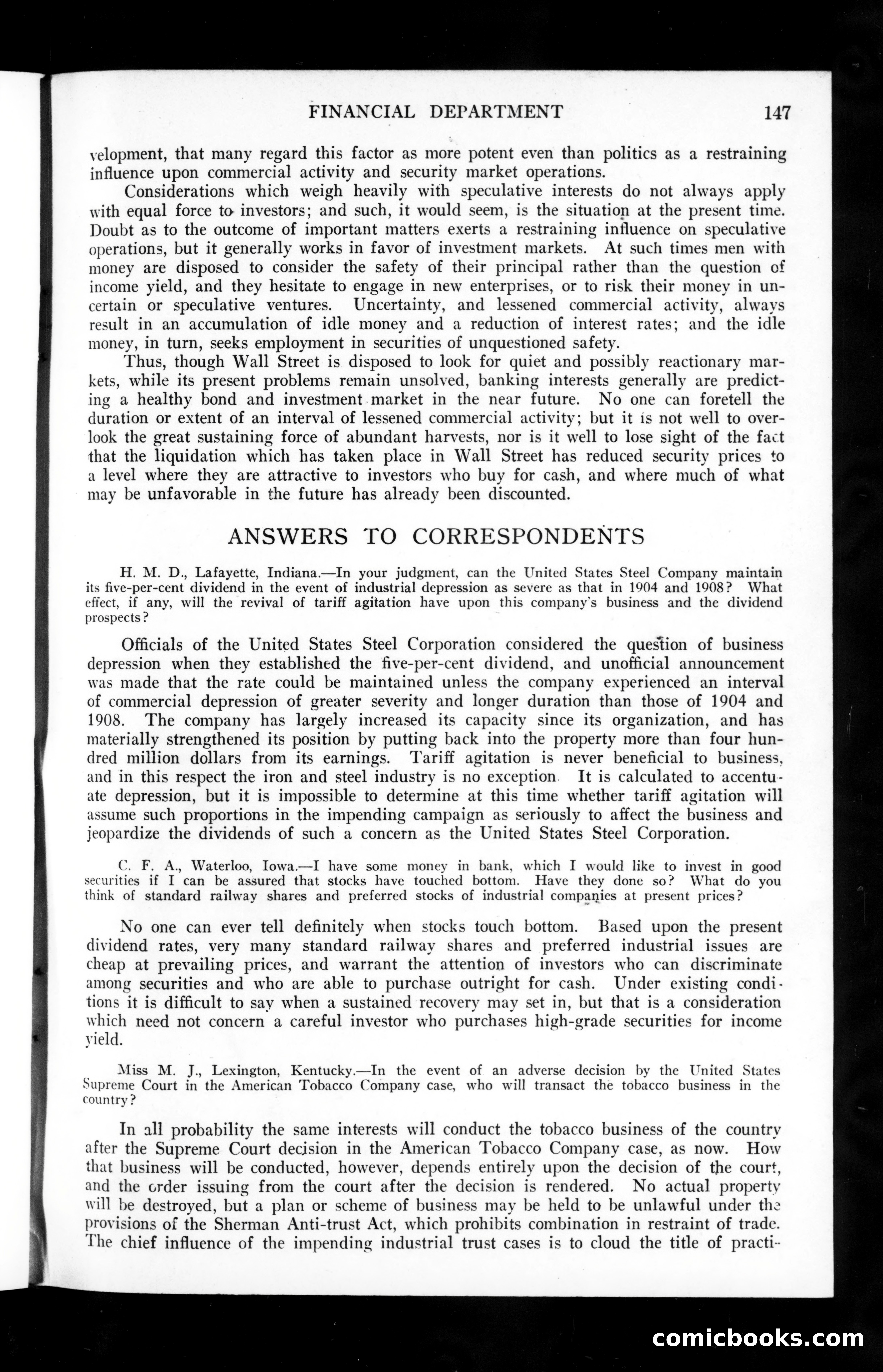 Munsey's Magazine, October 1910 — page 145 of 146