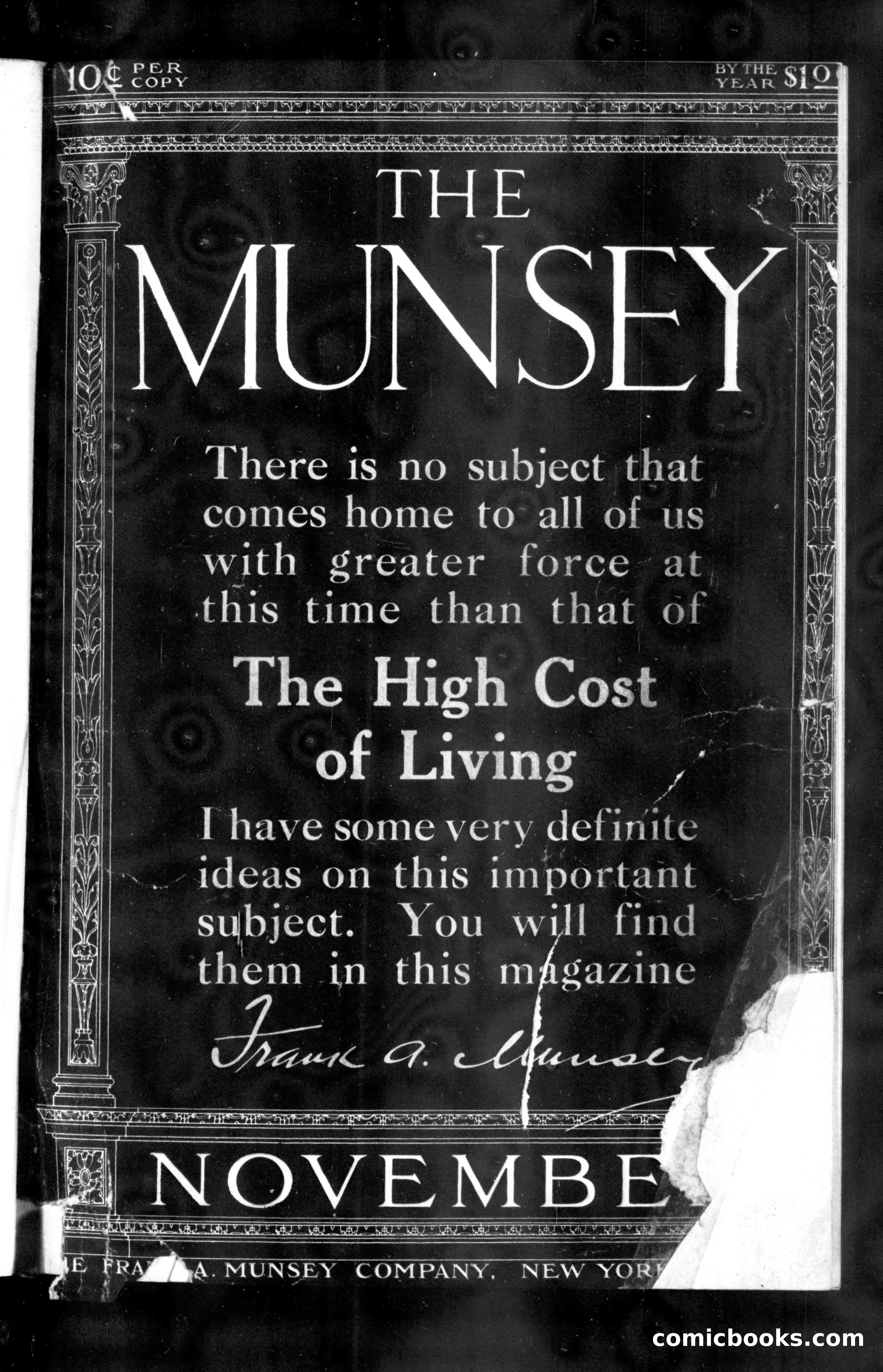 Munsey's Magazine, November 1910 — page 1 of 148