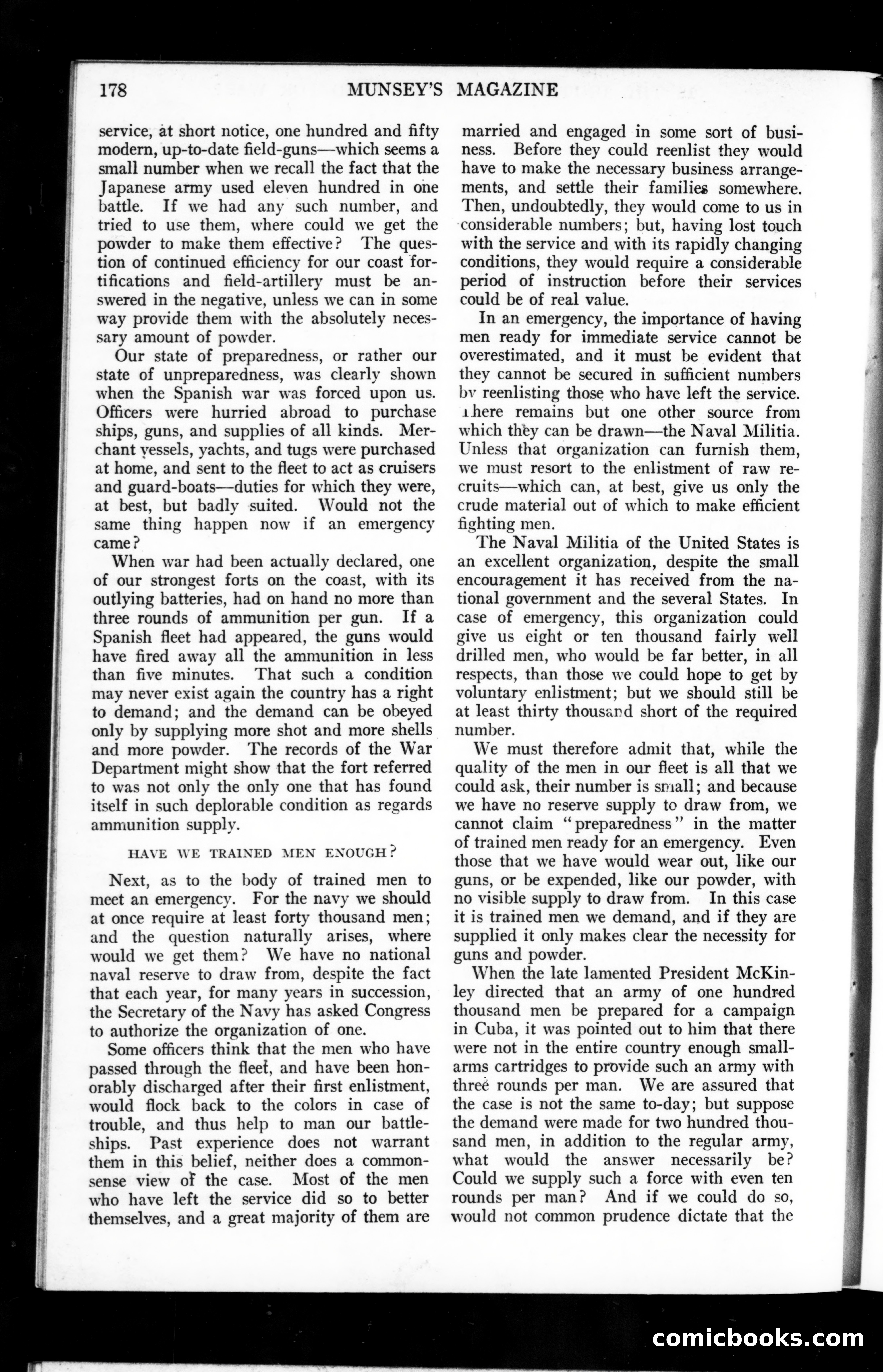 Munsey's Magazine, November 1910 — page 32 of 148