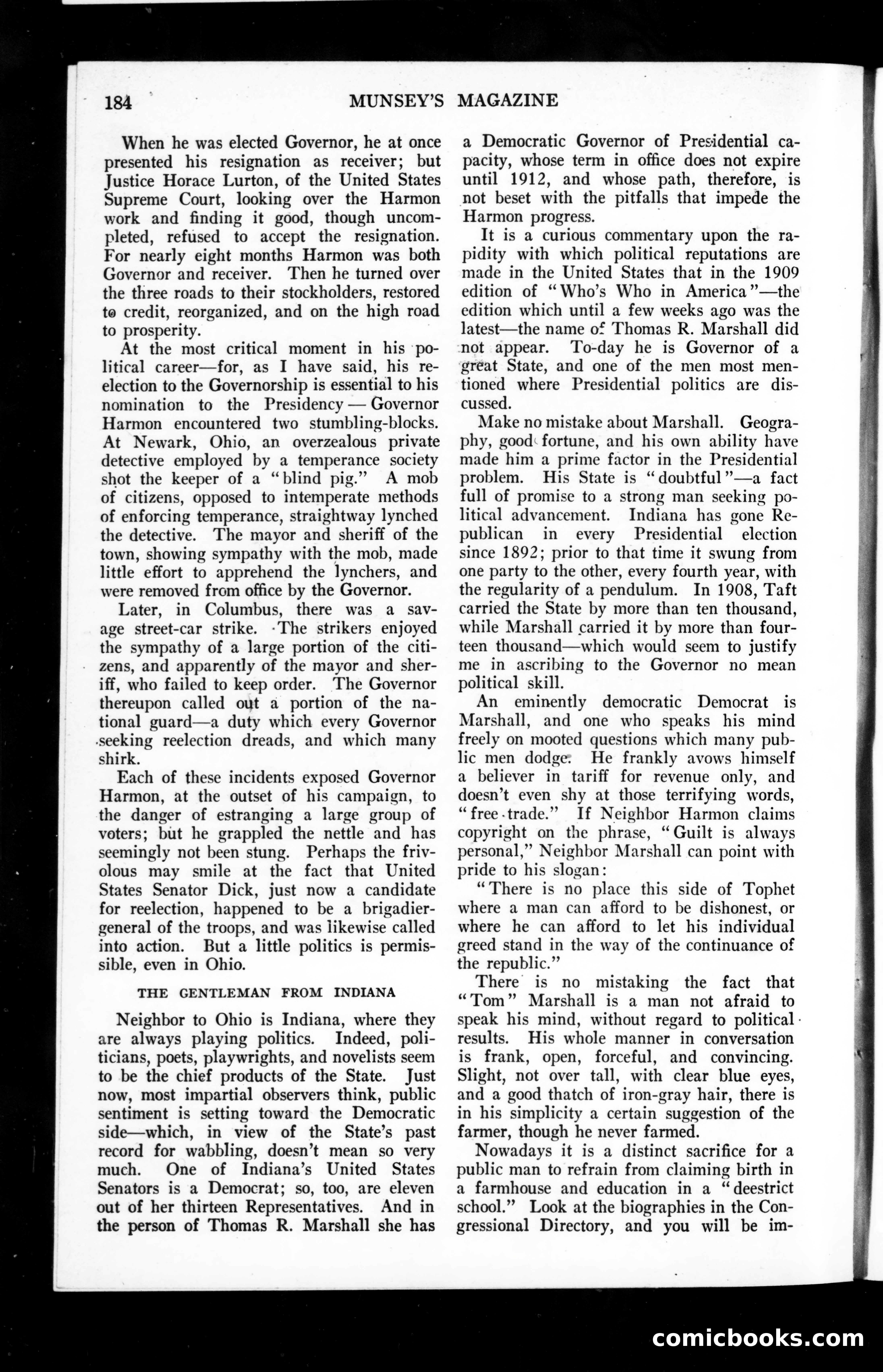 Munsey's Magazine, November 1910 — page 38 of 148