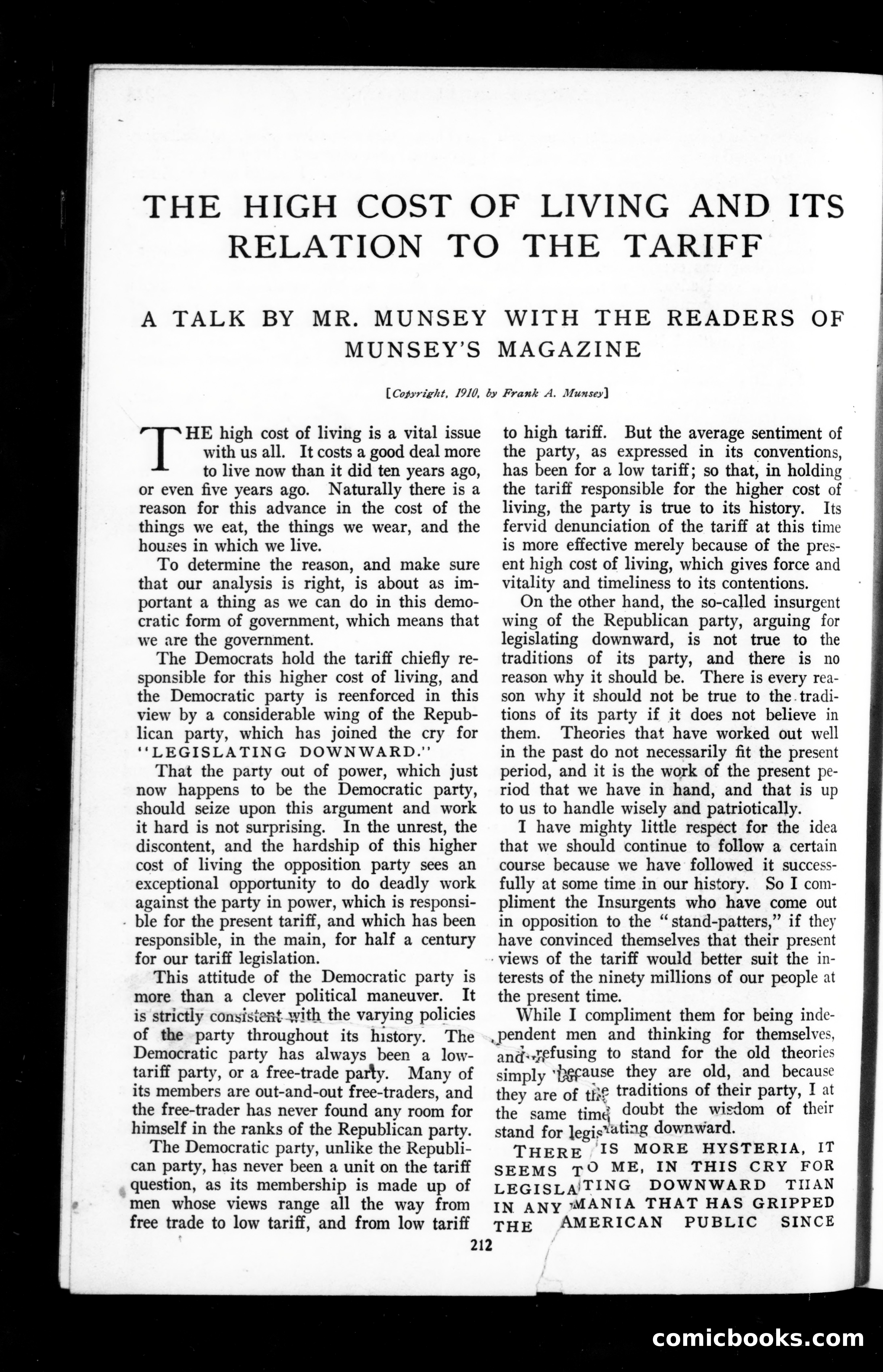 Munsey's Magazine, November 1910 — page 66 of 148