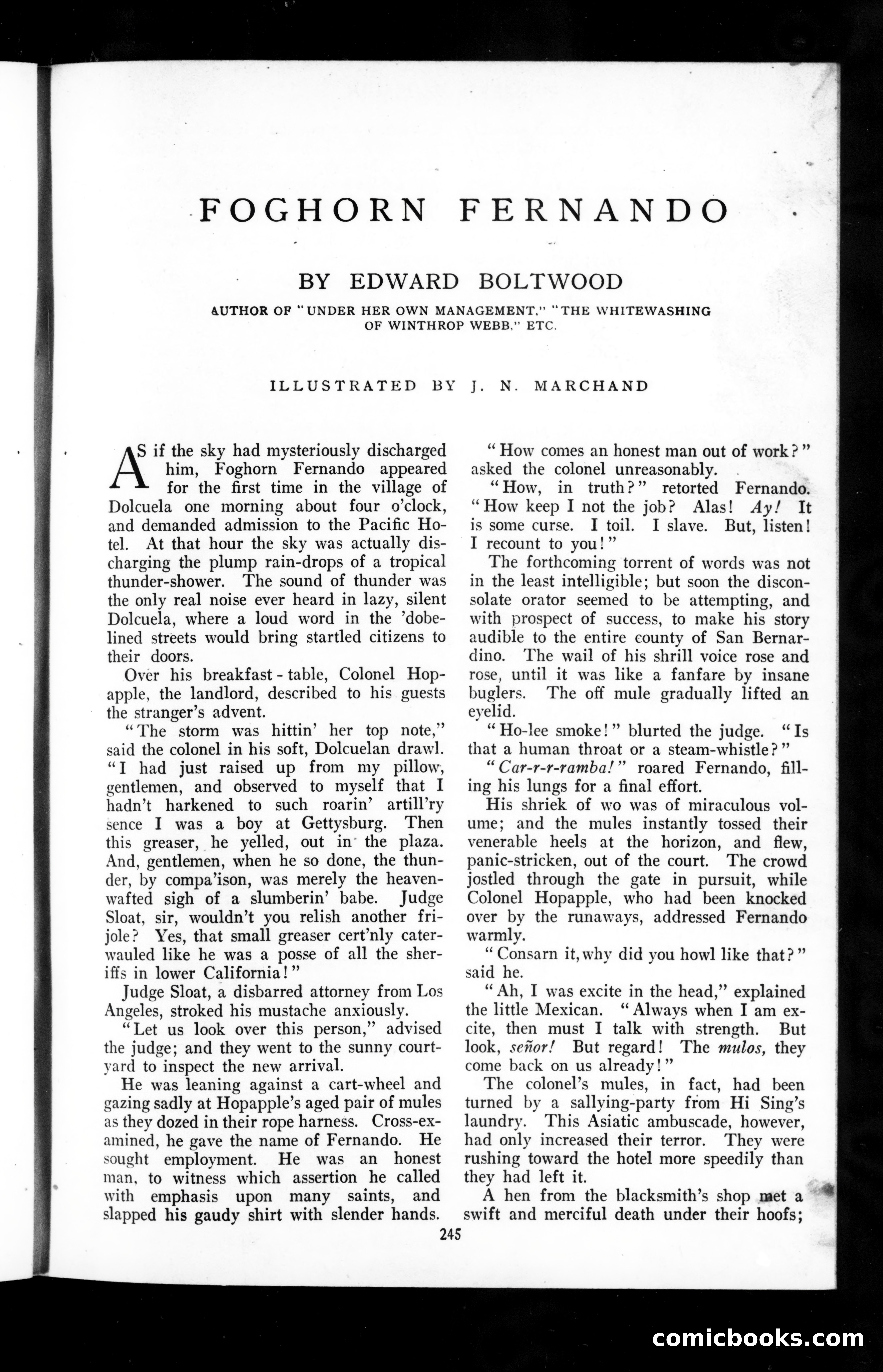 Munsey's Magazine, November 1910 — page 99 of 148