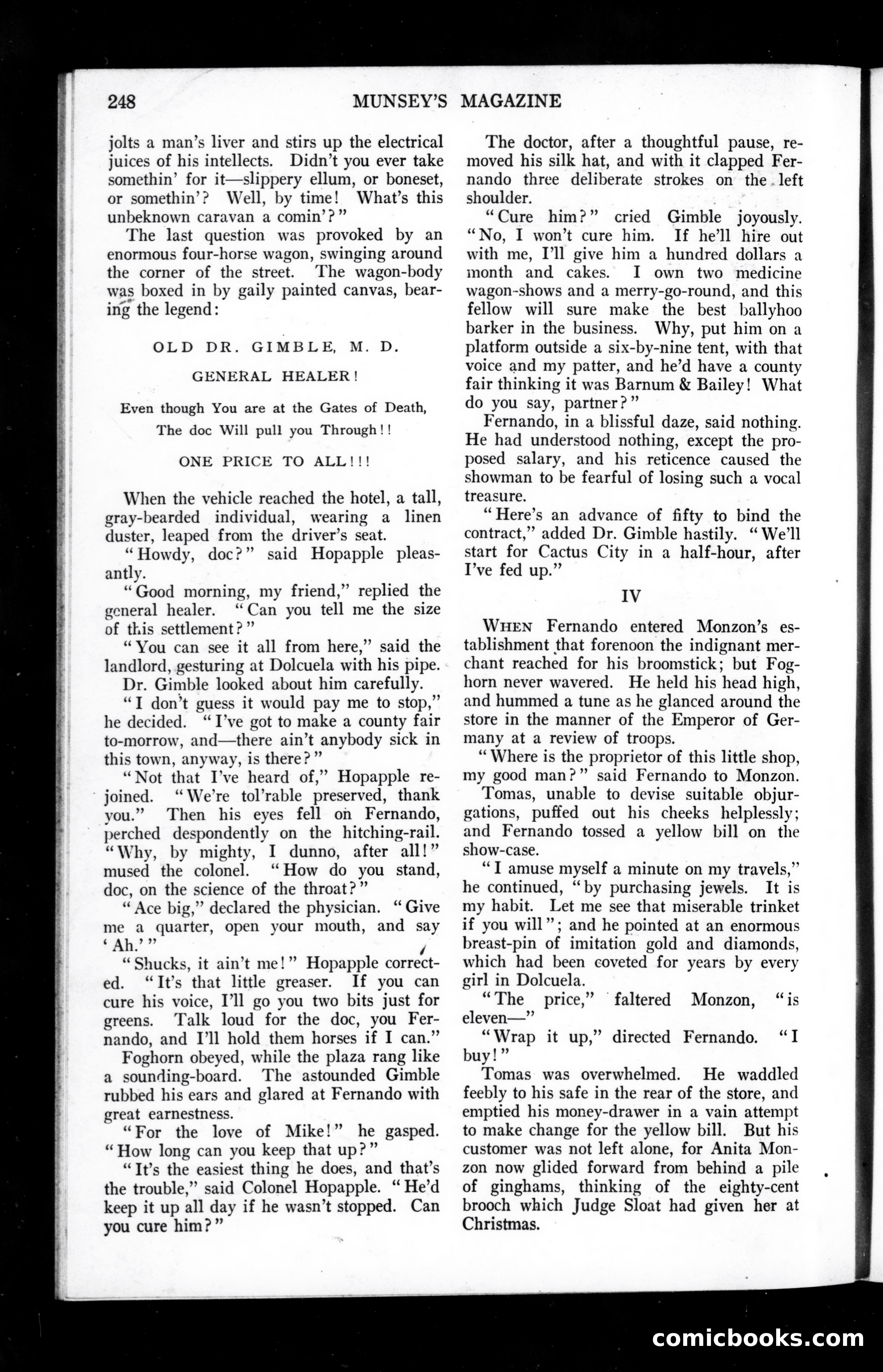Munsey's Magazine, November 1910 — page 102 of 148