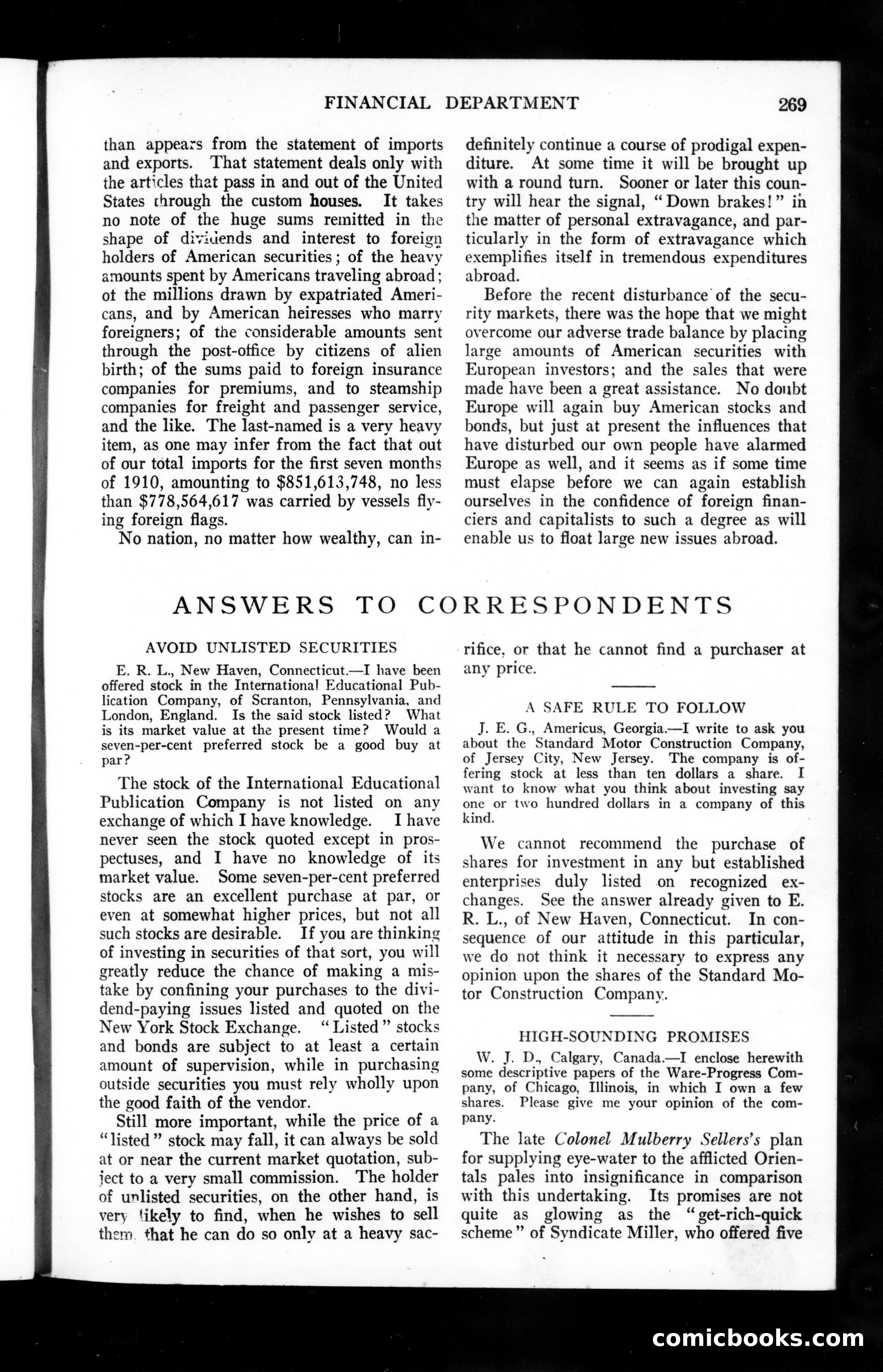 Munsey's Magazine, November 1910 — page 123 of 148