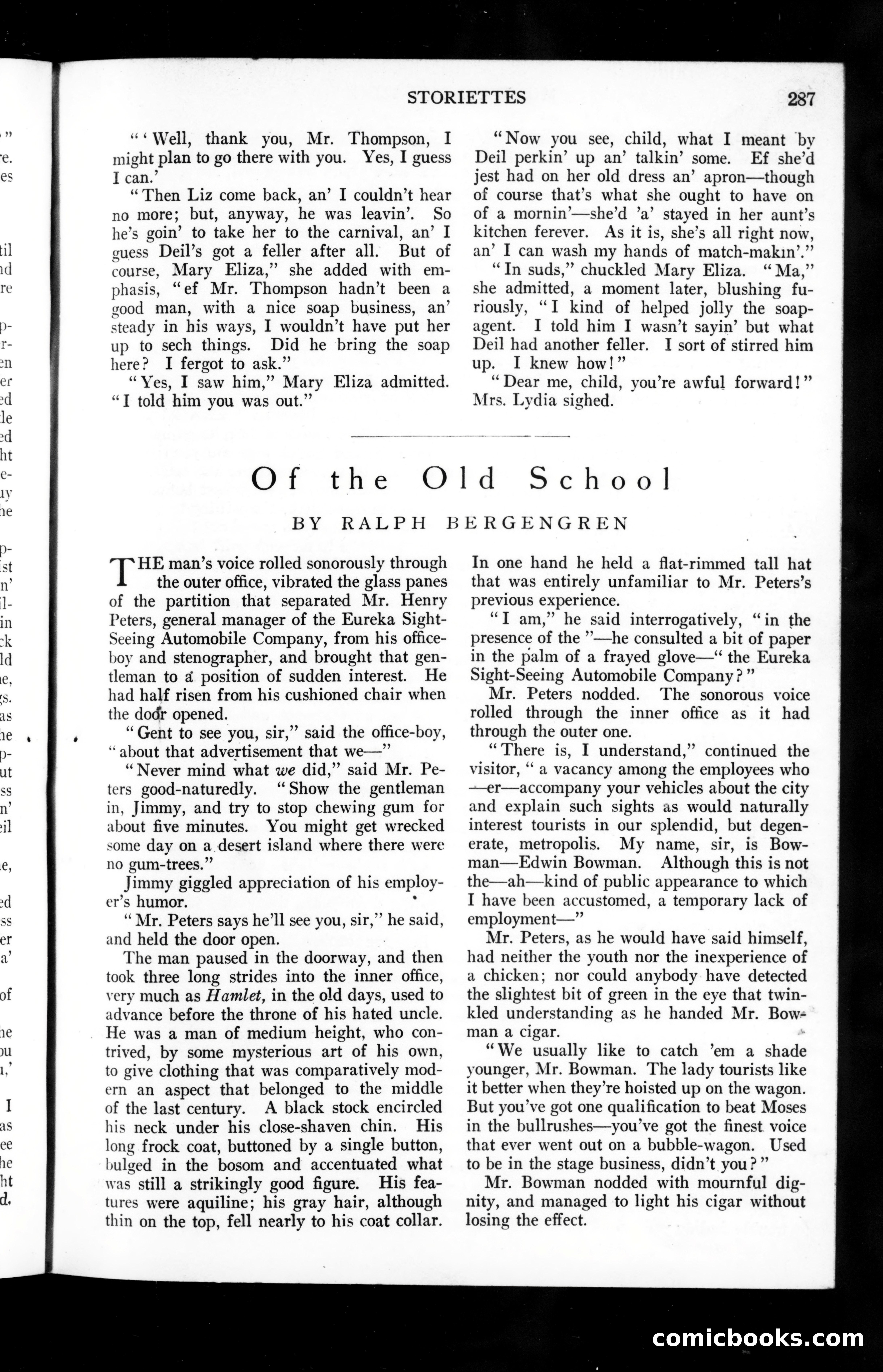 Munsey's Magazine, November 1910 — page 141 of 148