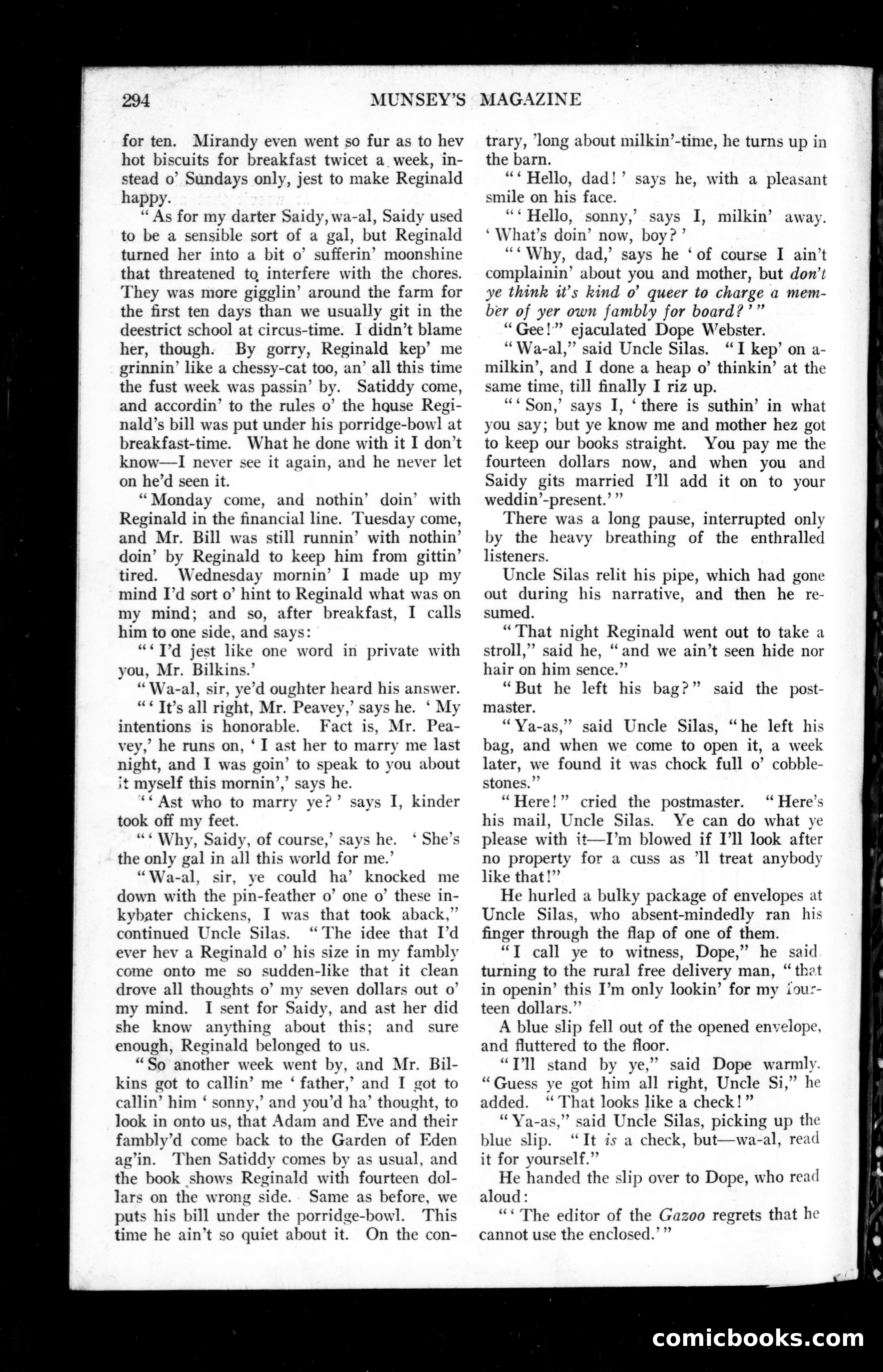 Munsey's Magazine, November 1910 — page 148 of 148