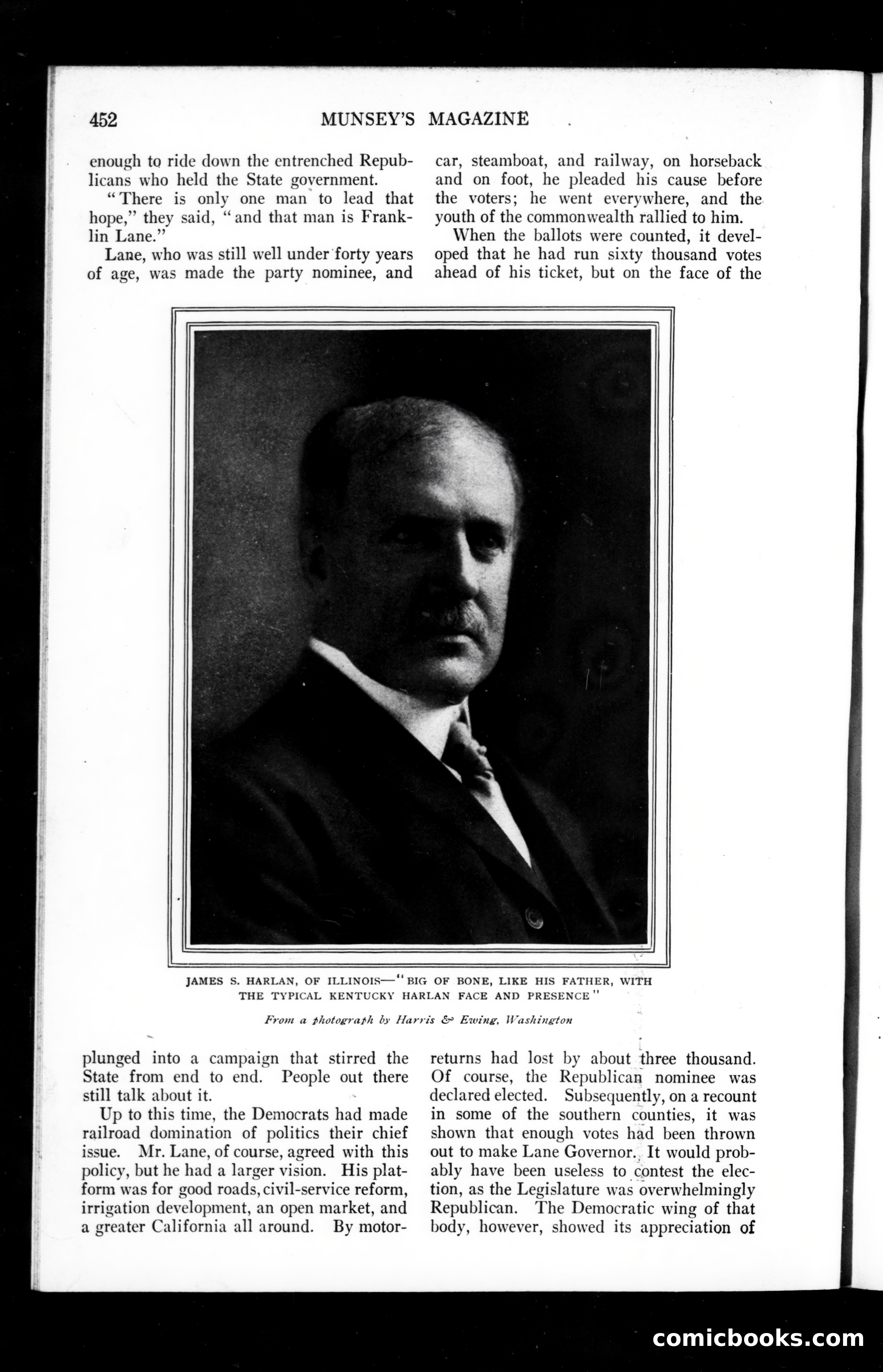 Munsey's Magazine, January 1911 — page 8 of 146