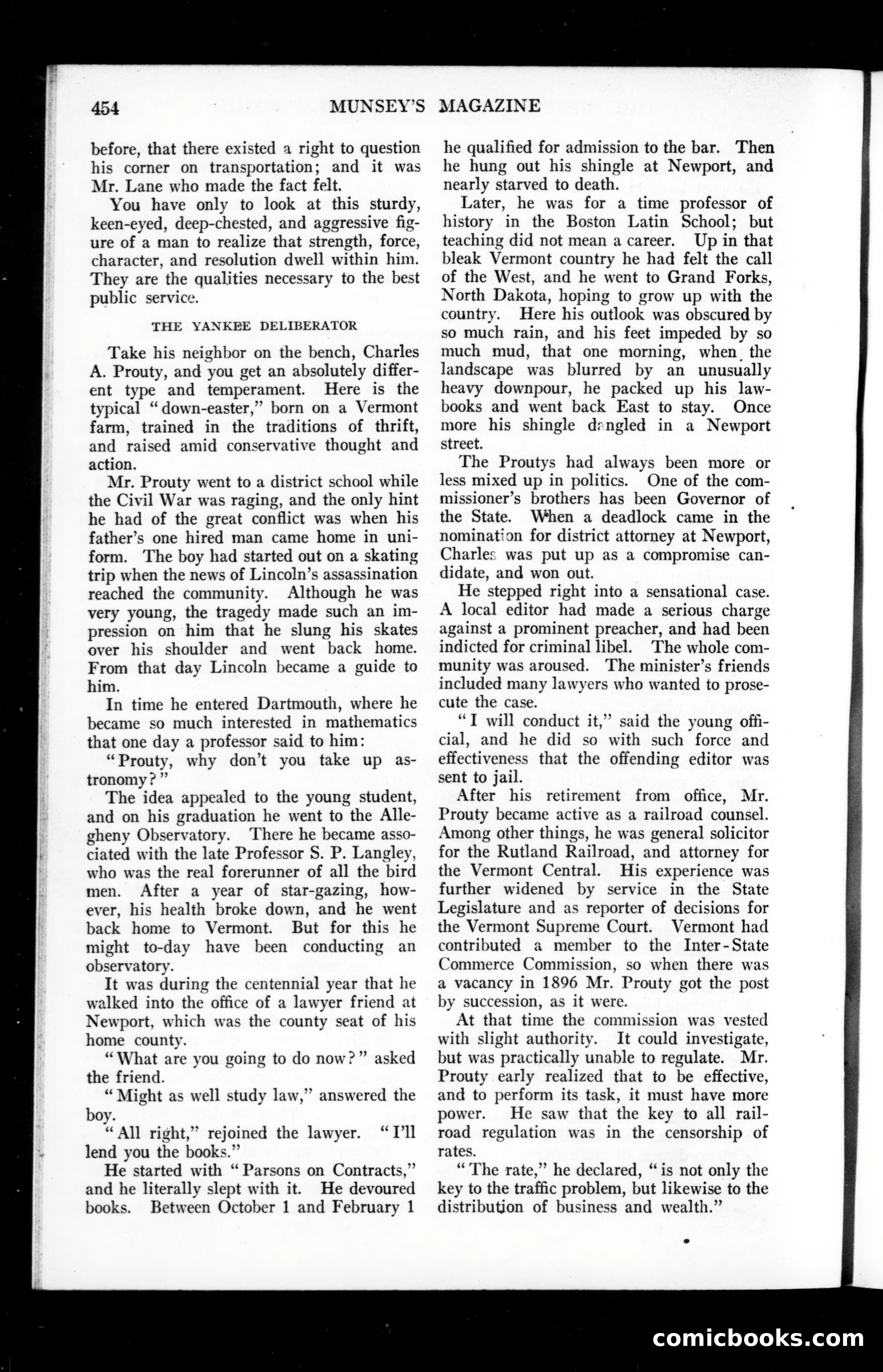 Munsey's Magazine, January 1911 — page 10 of 146
