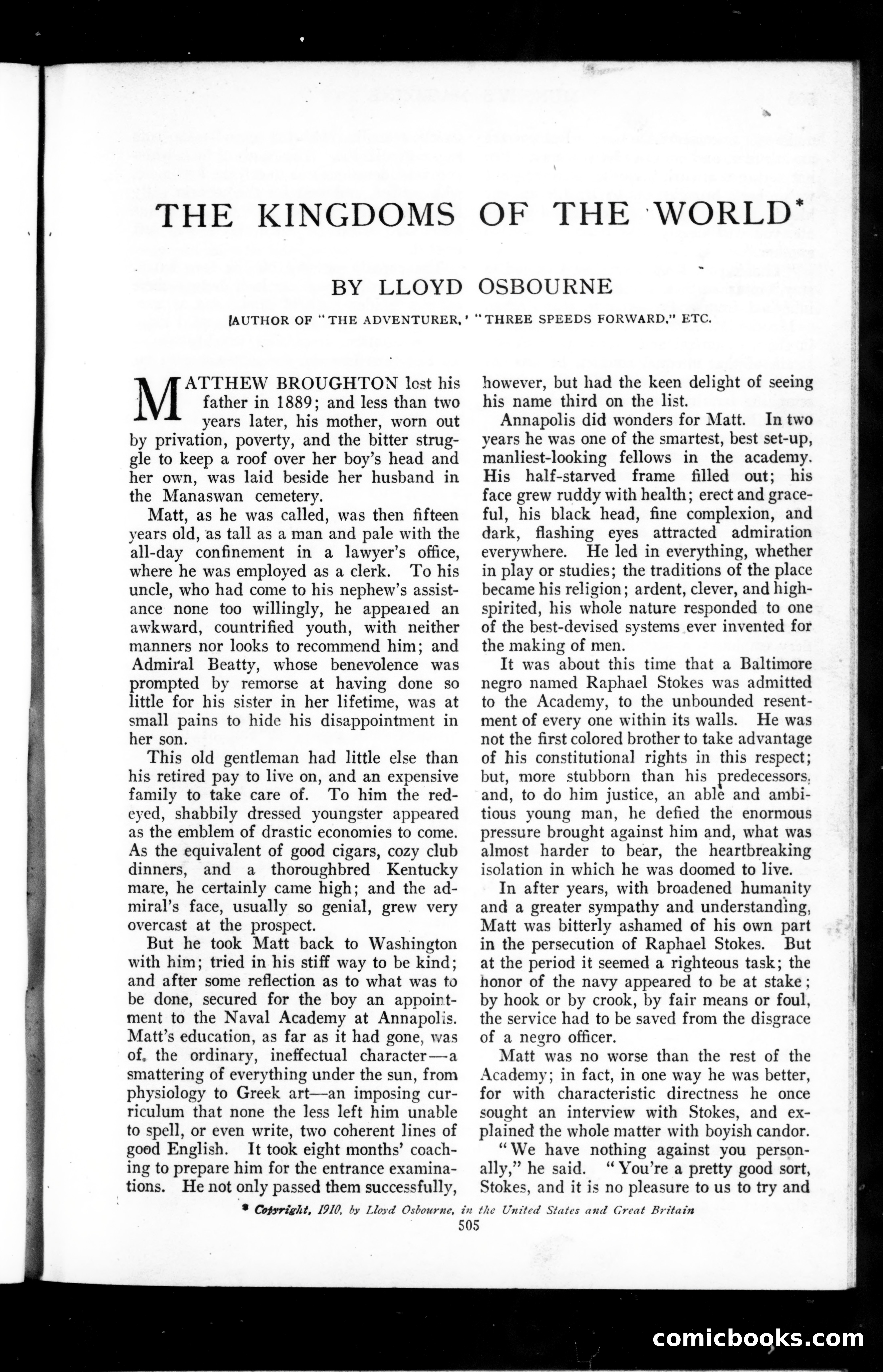 Munsey's Magazine, January 1911 — page 61 of 146
