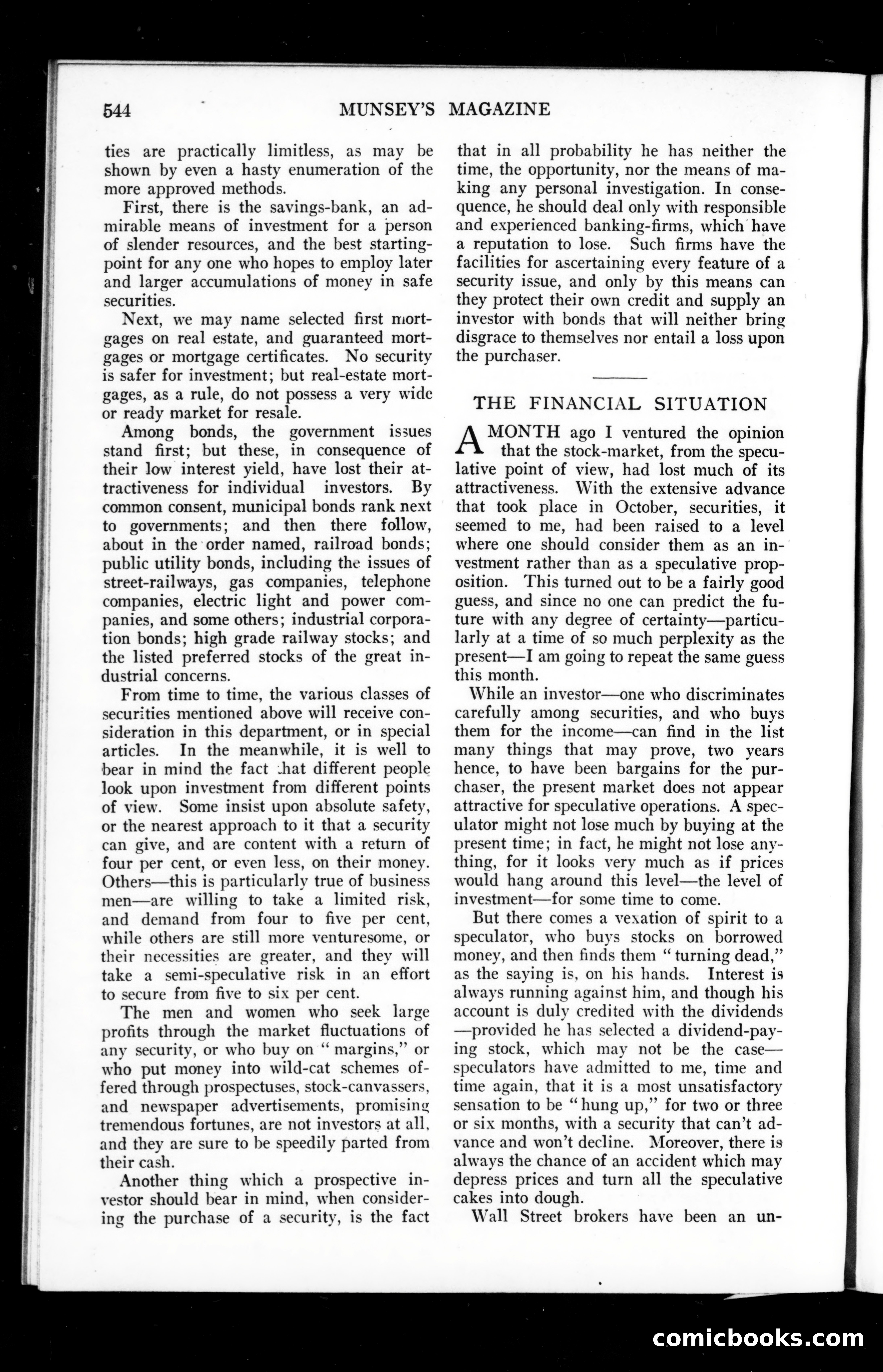 Munsey's Magazine, January 1911 — page 100 of 146