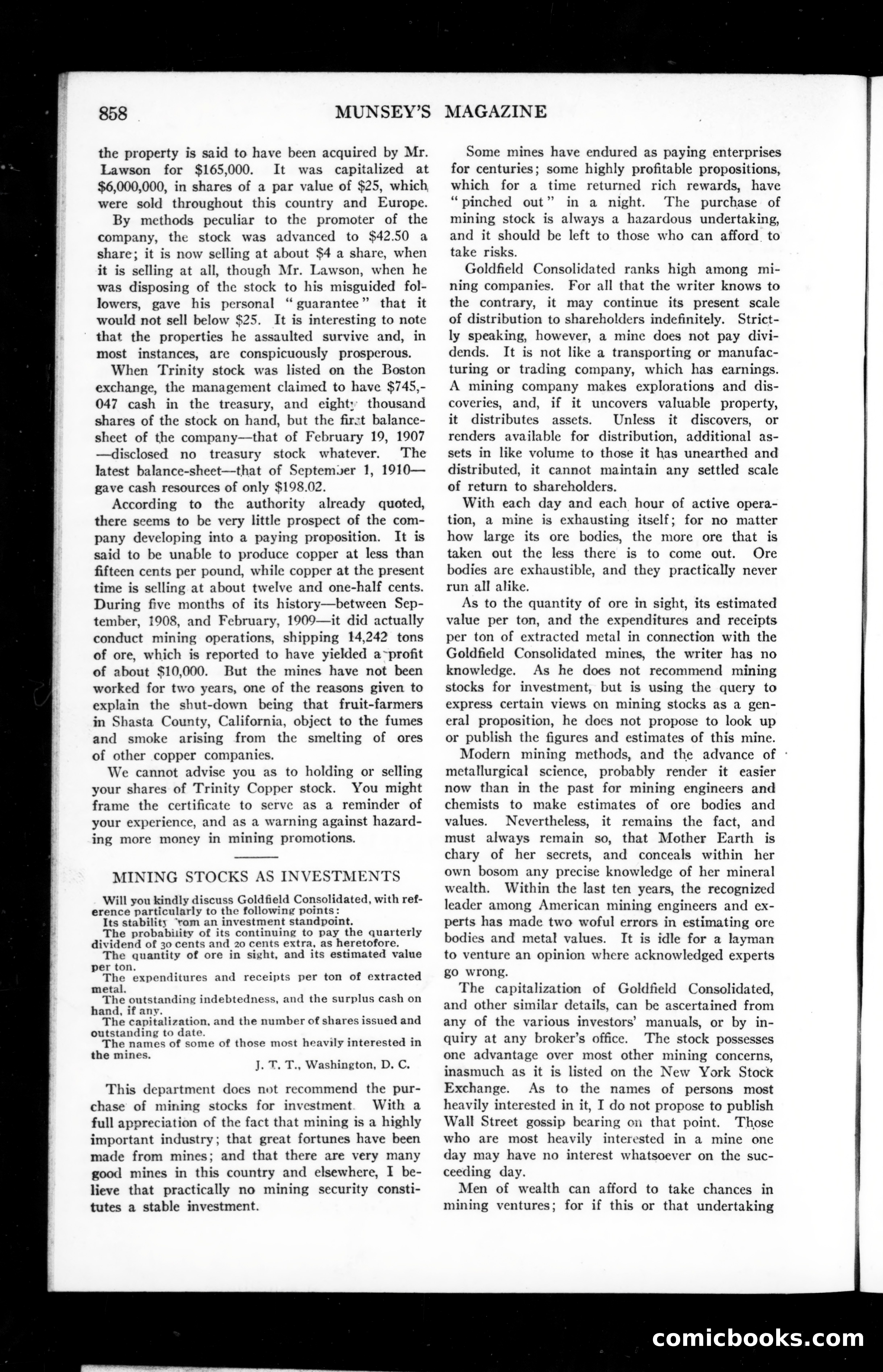 Munsey's Magazine, March 1911 — page 120 of 149
