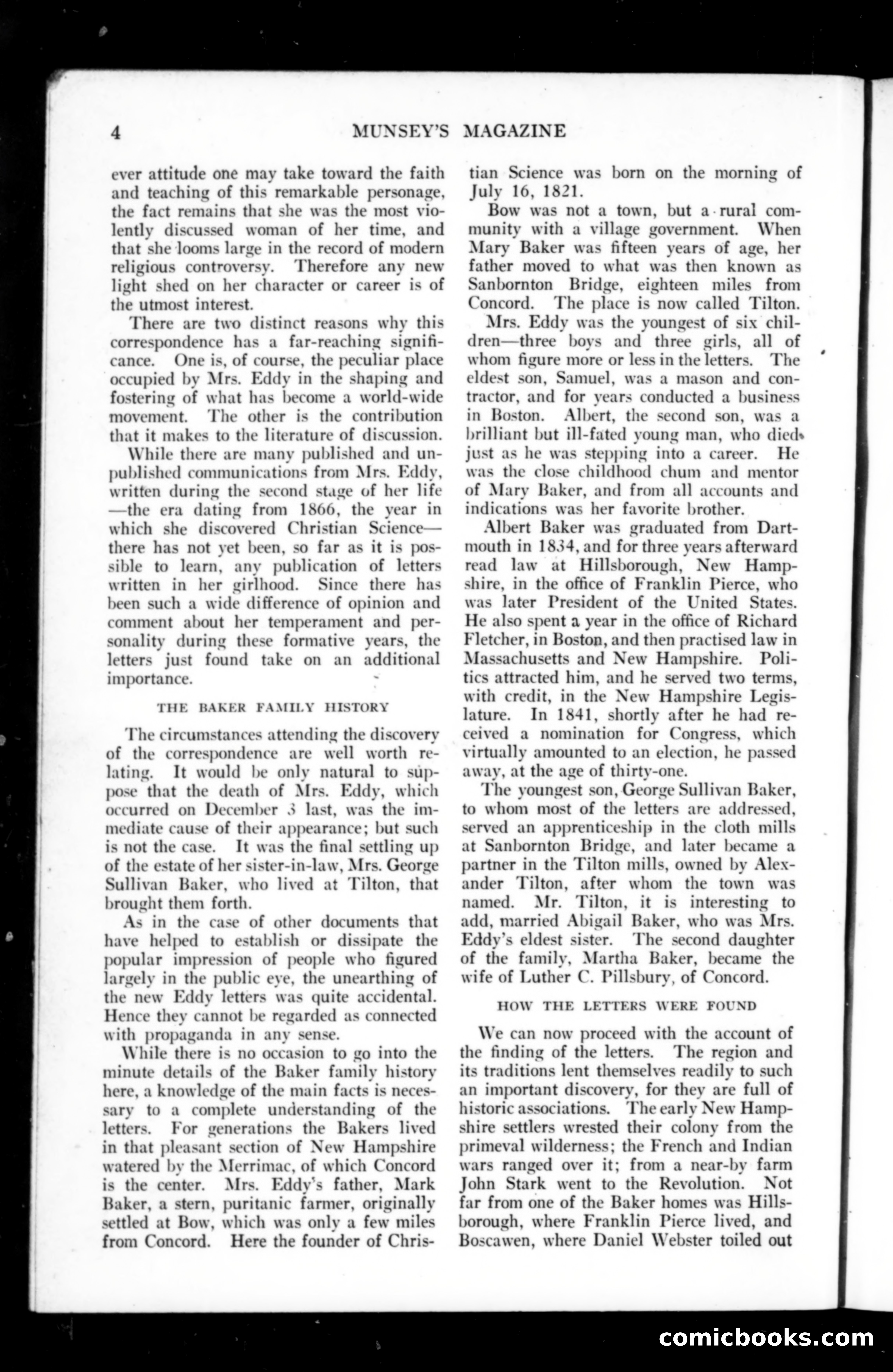Munsey's Magazine, April 1911 — page 6 of 150