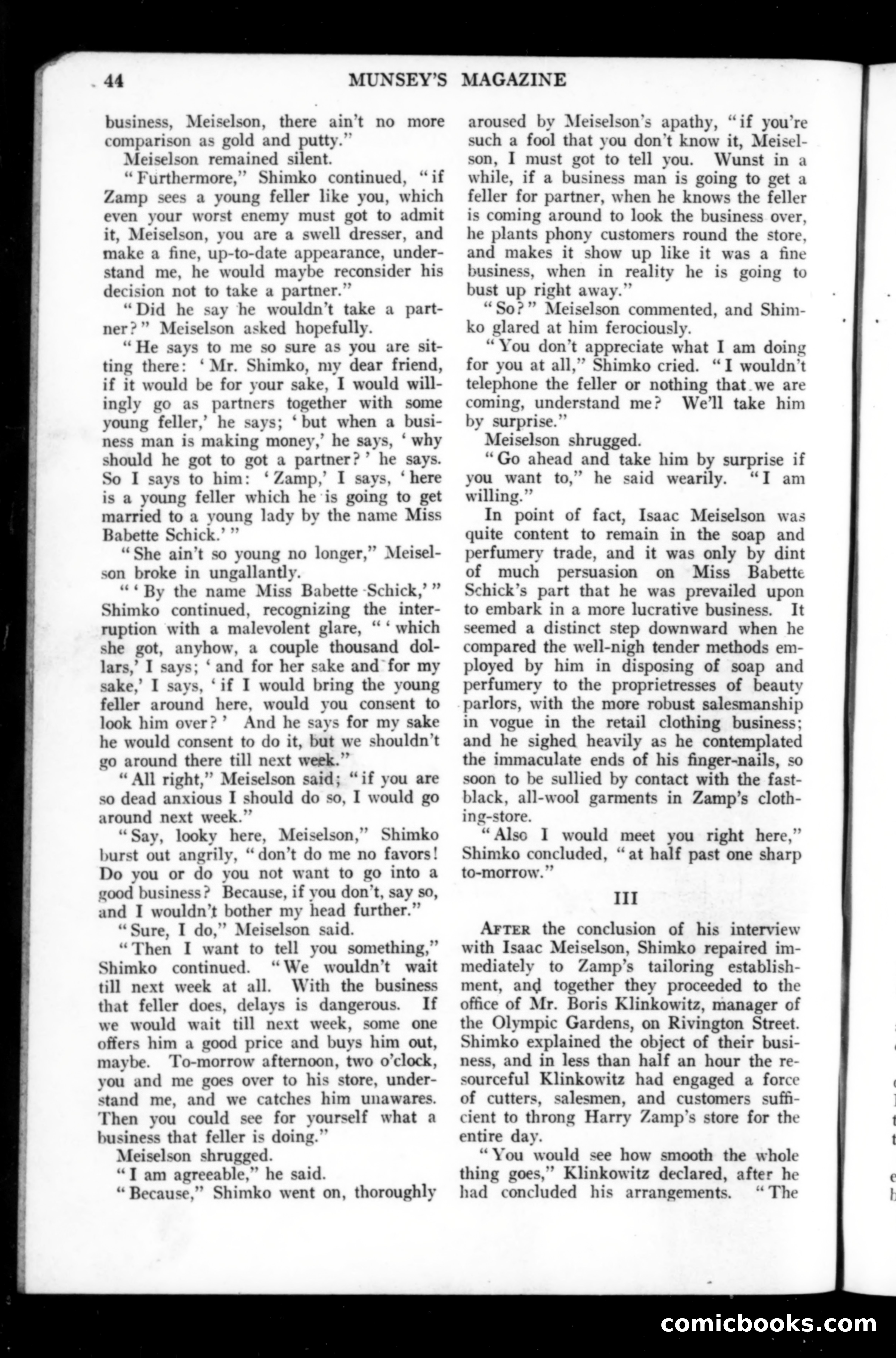 Munsey's Magazine, April 1911 — page 46 of 150