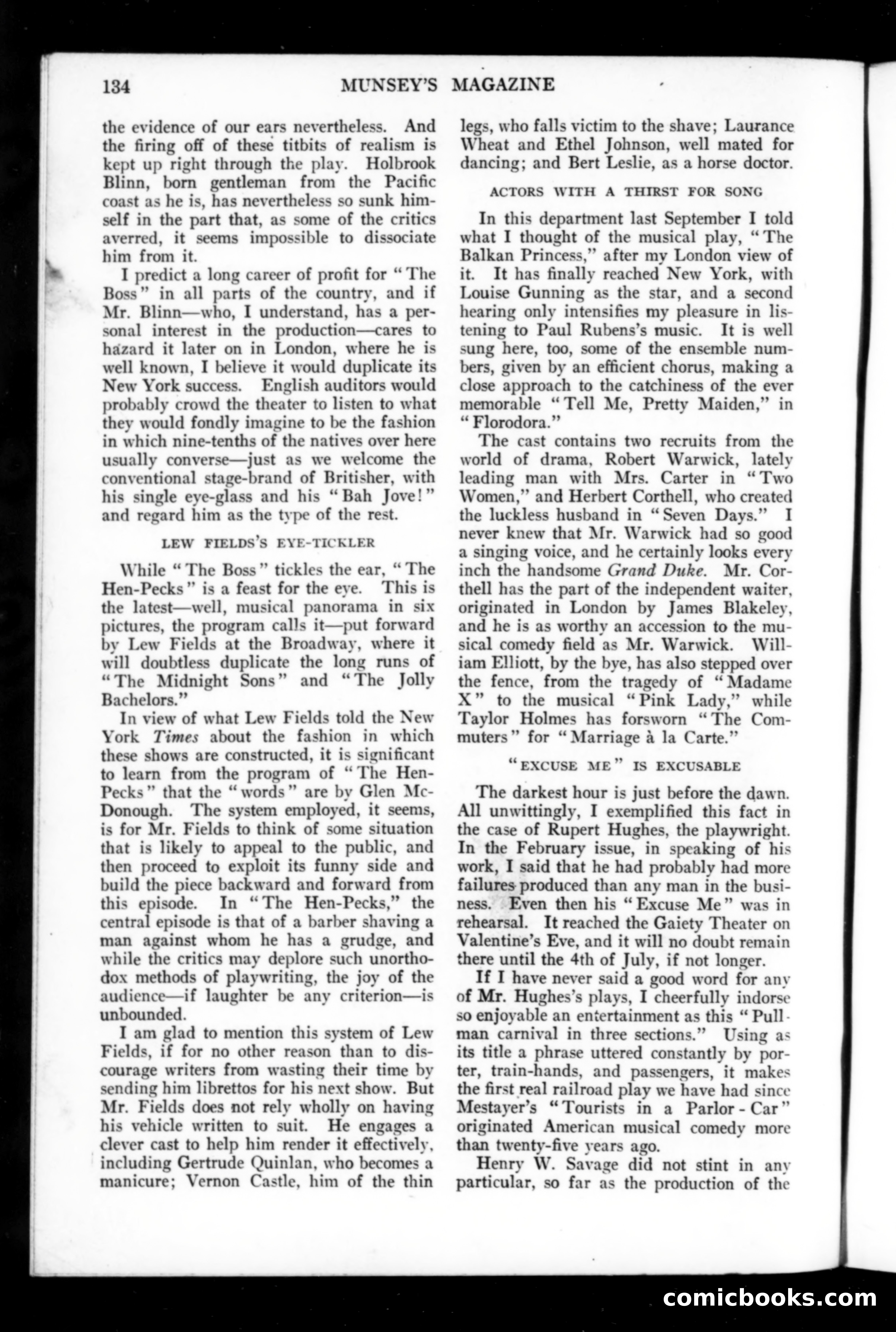 Munsey's Magazine, April 1911 — page 136 of 150