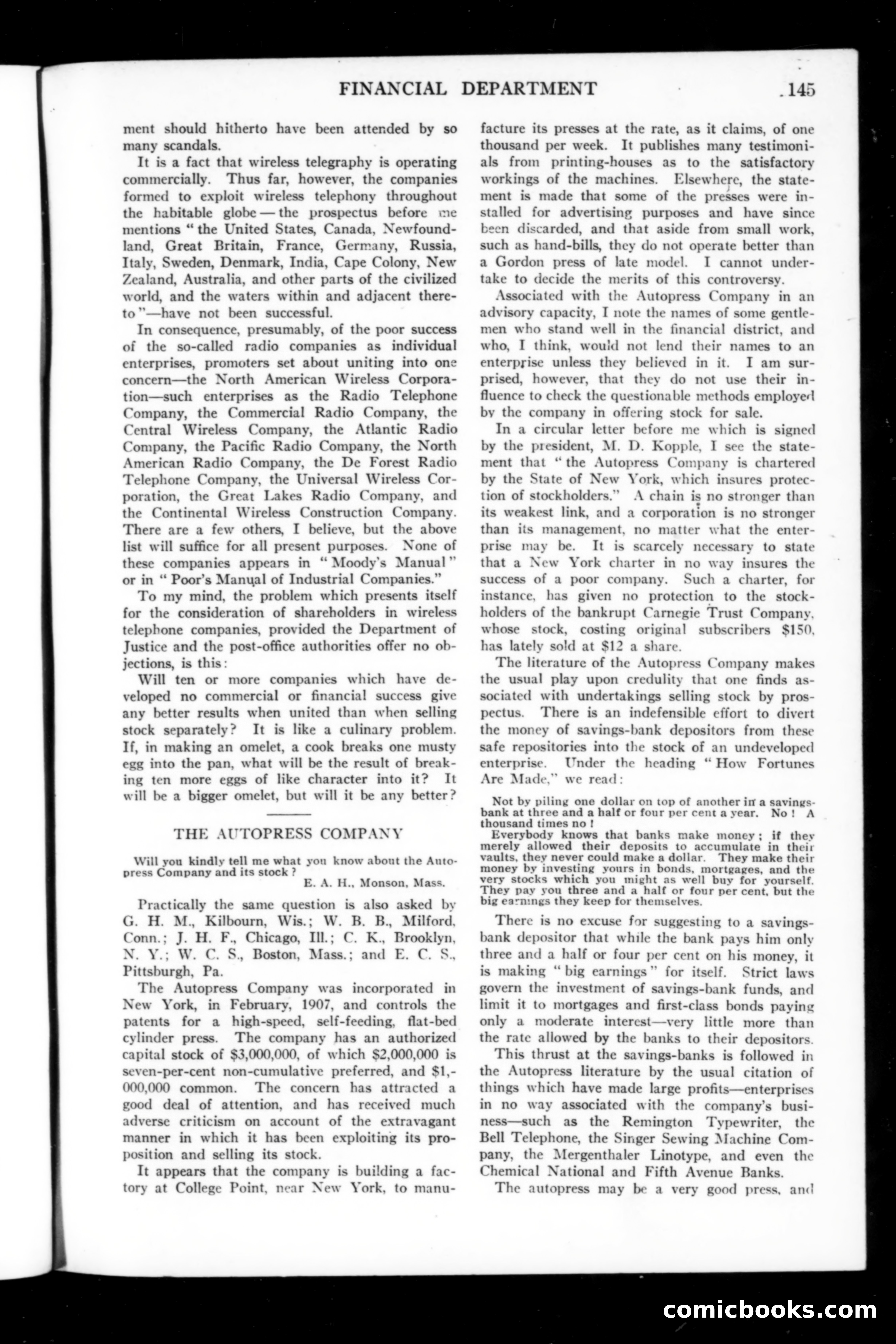 Munsey's Magazine, April 1911 — page 147 of 150