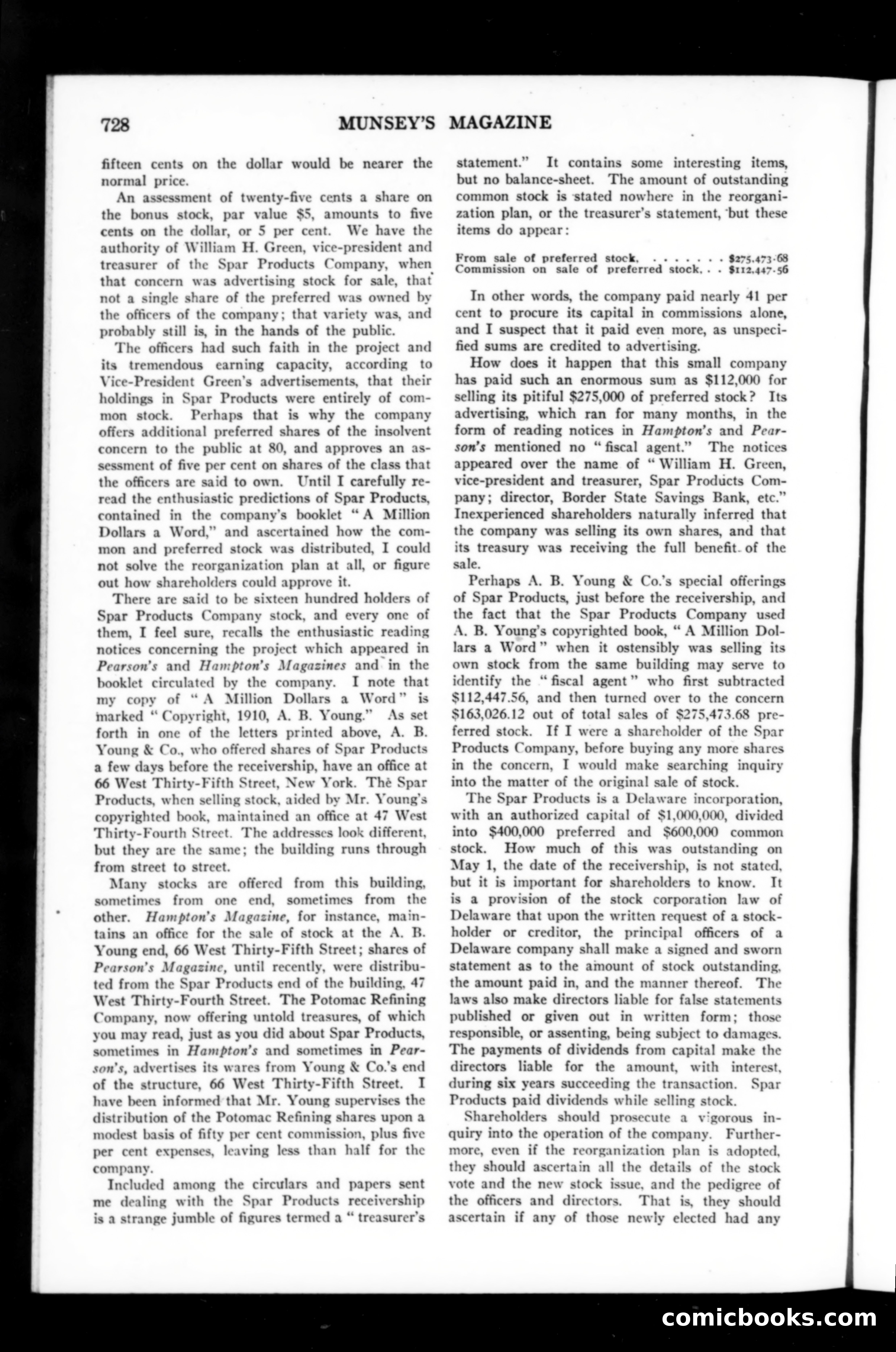 Munsey's Magazine, August 1911 — page 140 of 150