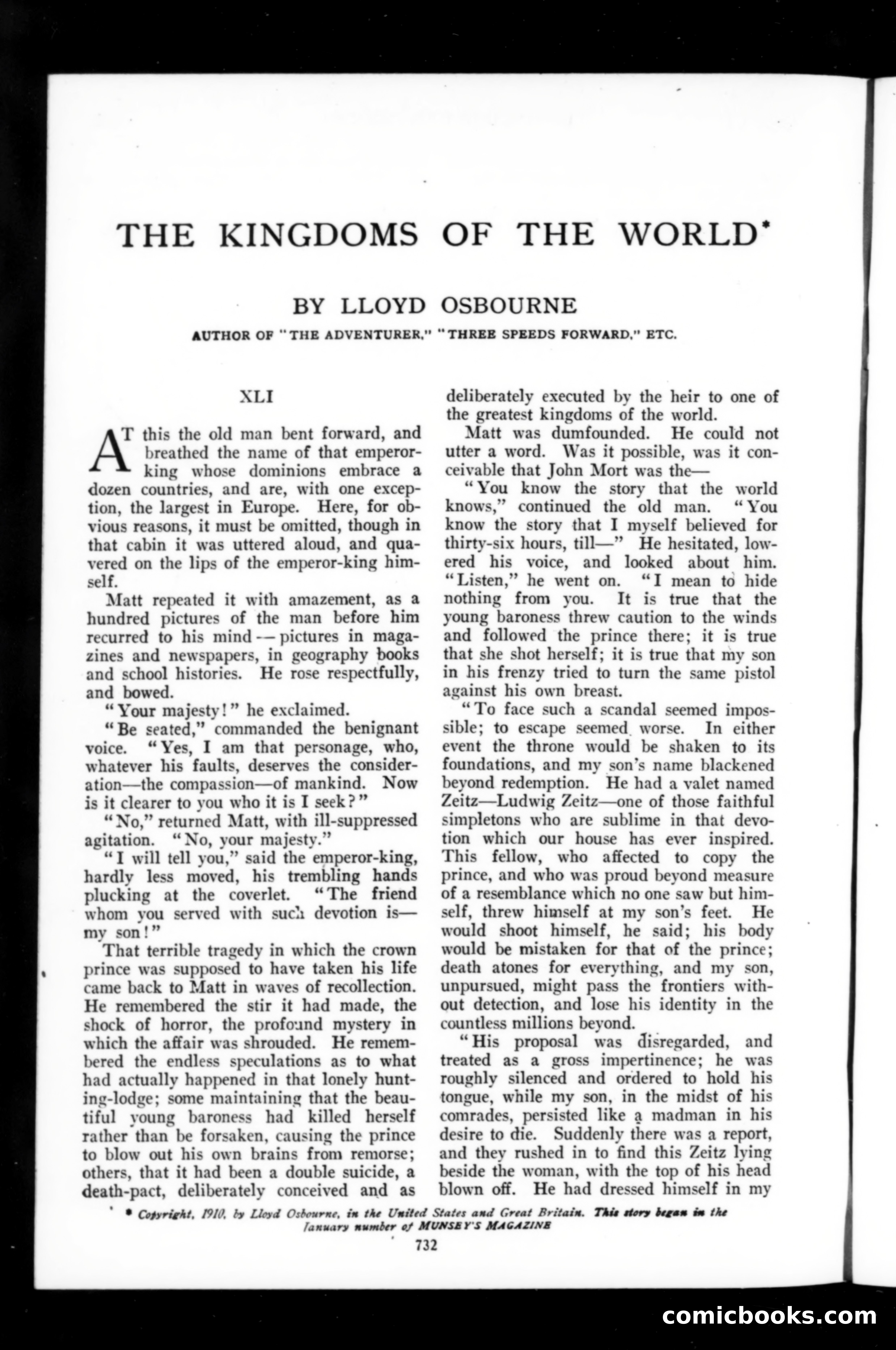 Munsey's Magazine, August 1911 — page 144 of 150