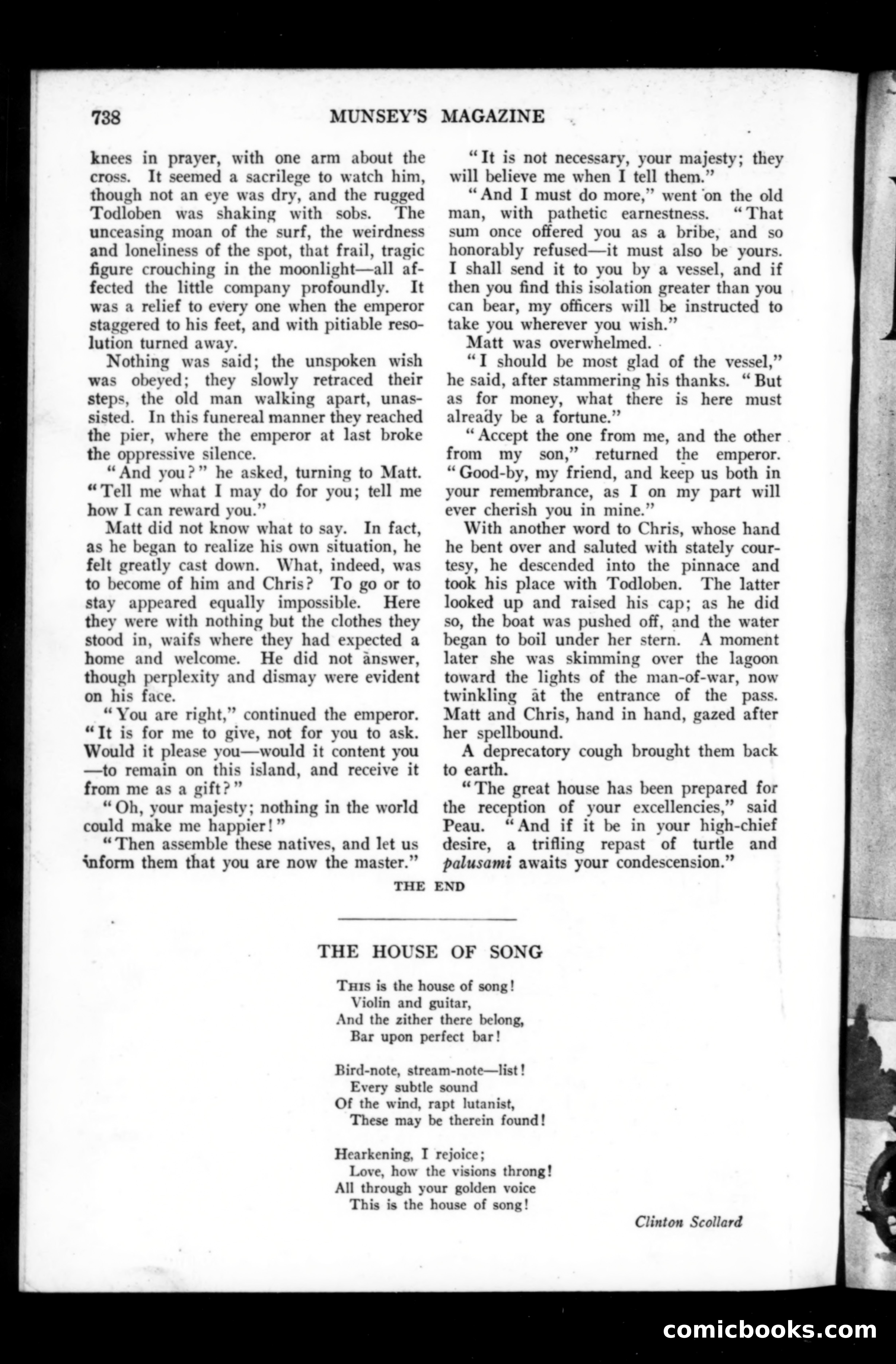 Munsey's Magazine, August 1911 — page 150 of 150