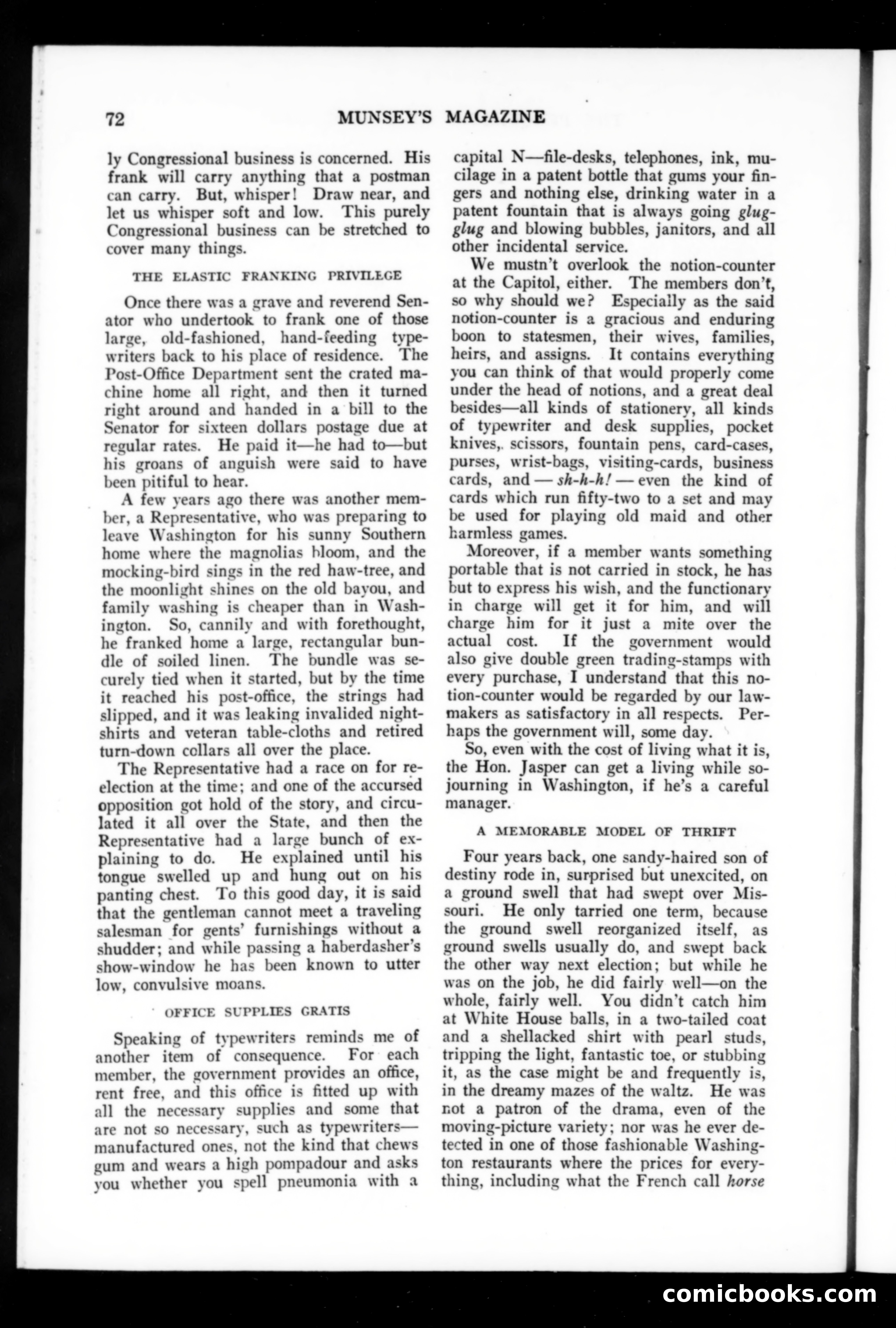 Munsey's Magazine, October 1911 — page 70 of 154