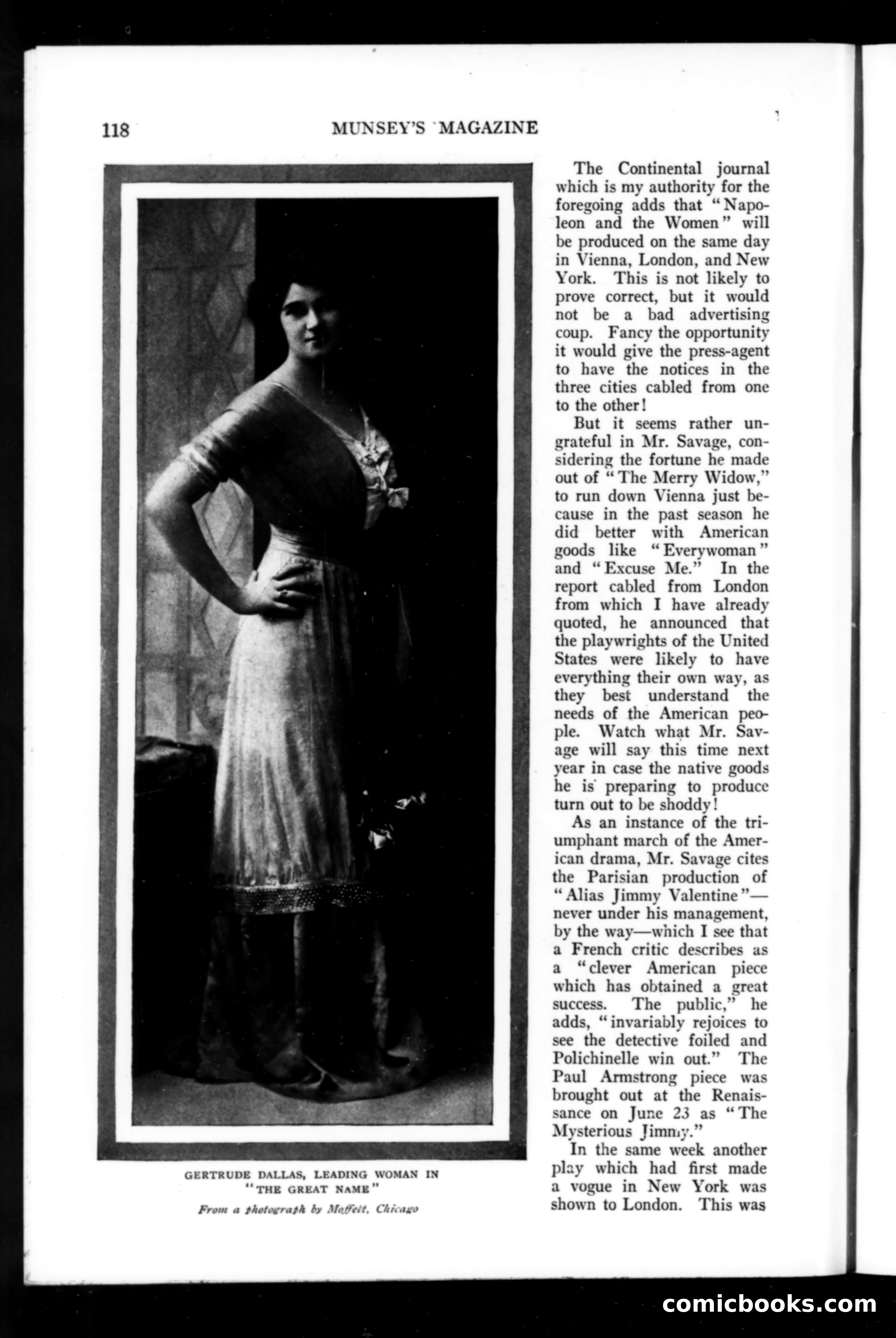 Munsey's Magazine, October 1911 — page 116 of 154