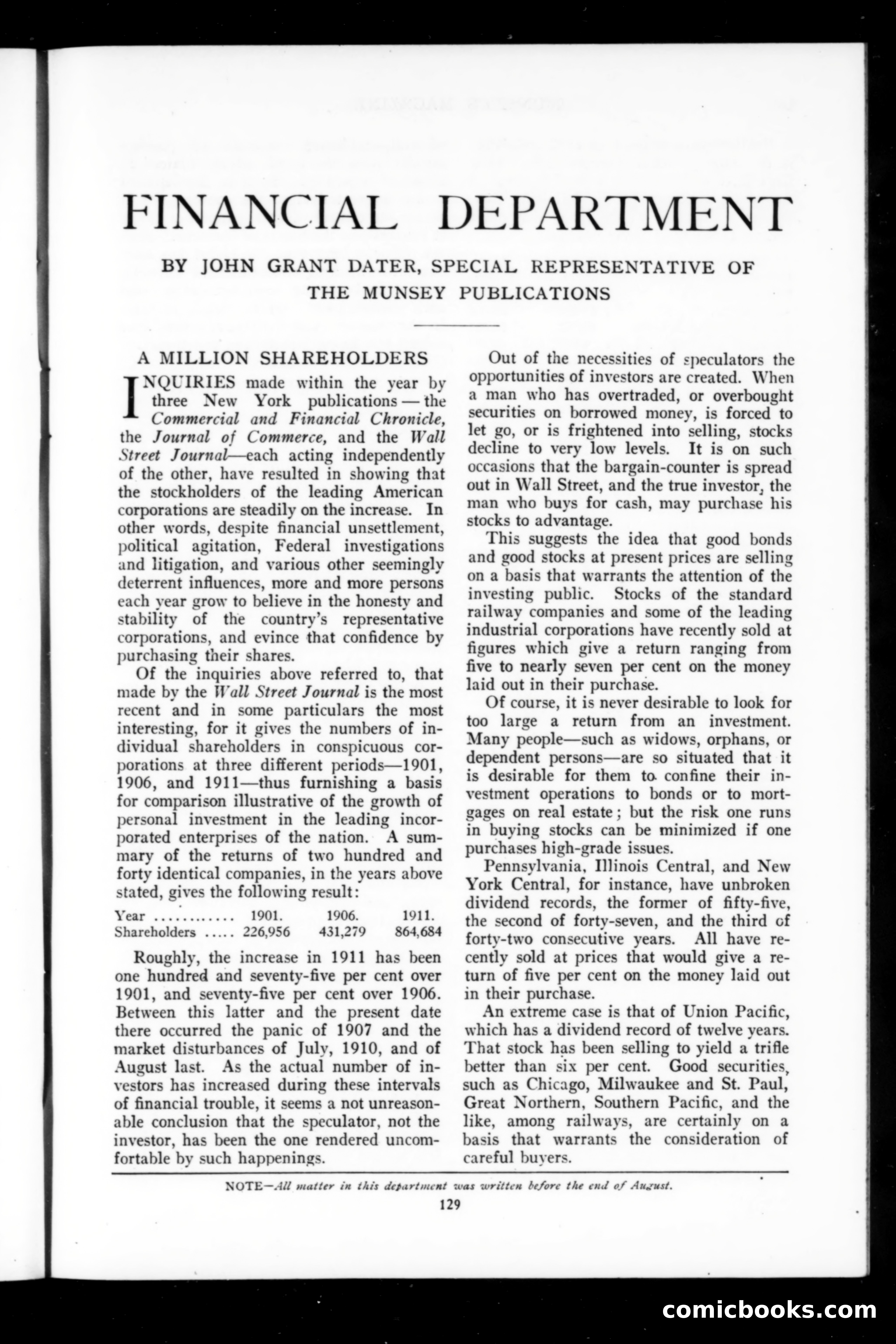 Munsey's Magazine, October 1911 — page 127 of 154