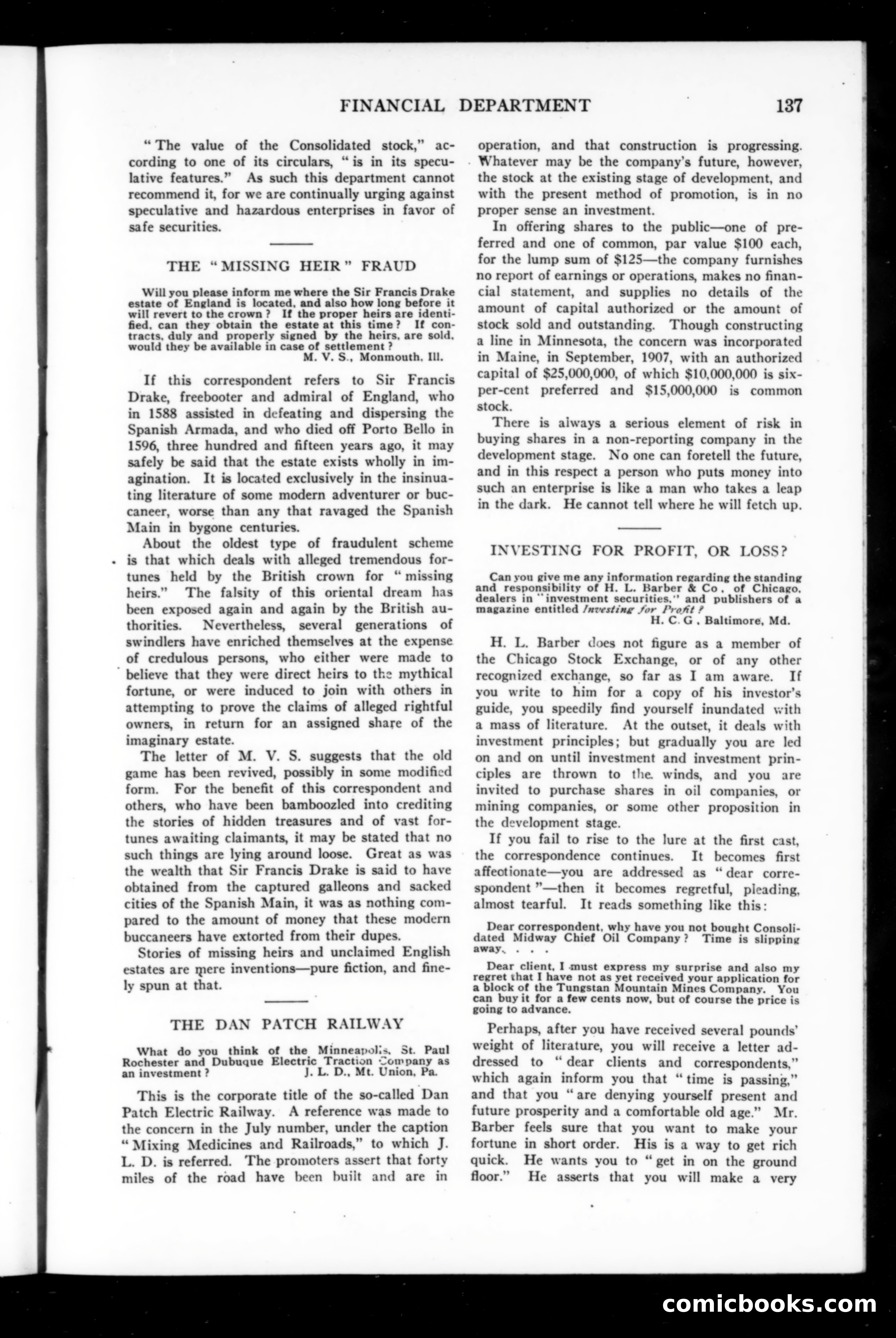 Munsey's Magazine, October 1911 — page 135 of 154