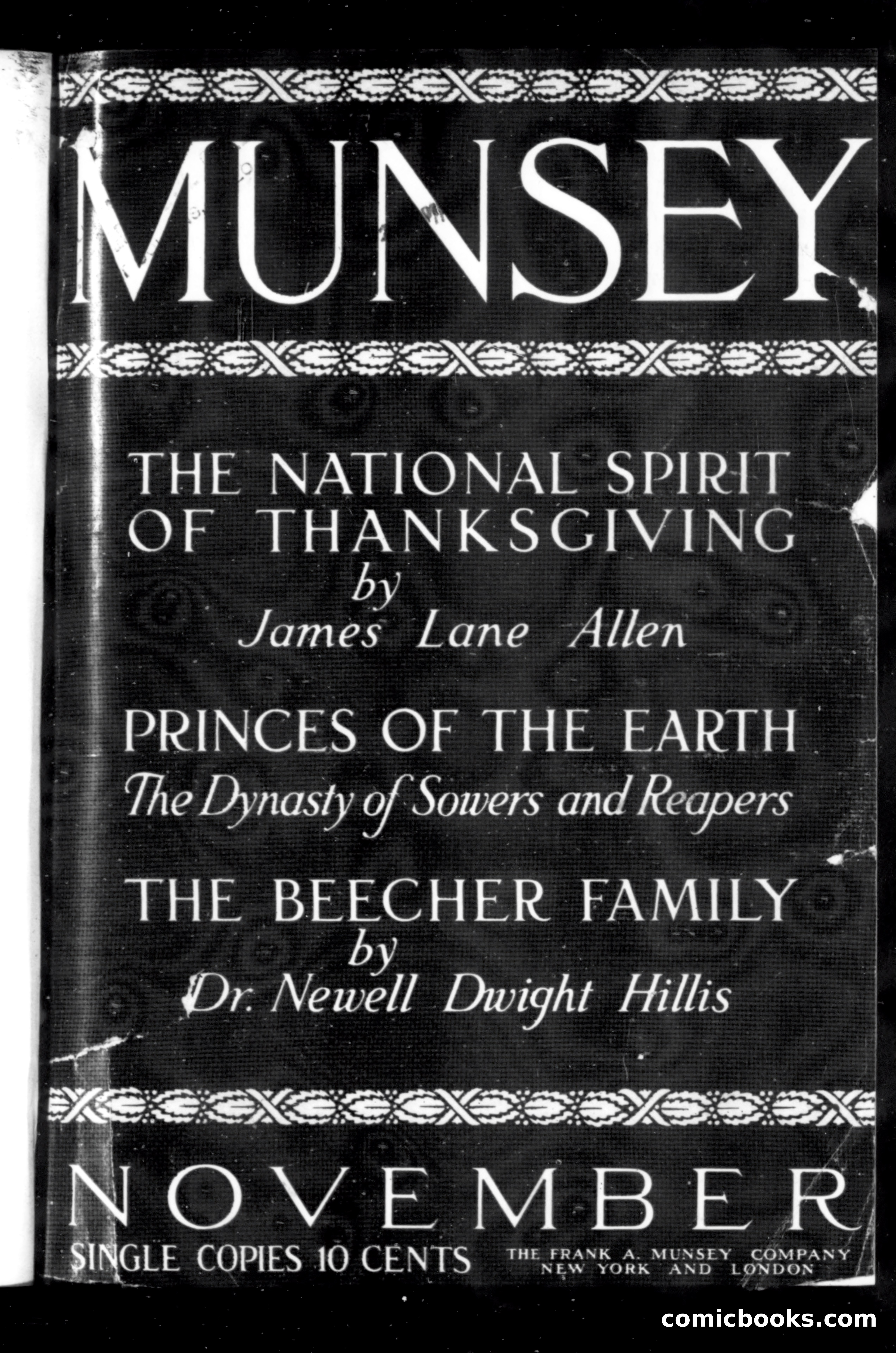 Munsey's Magazine, November 1911 — page 1 of 156